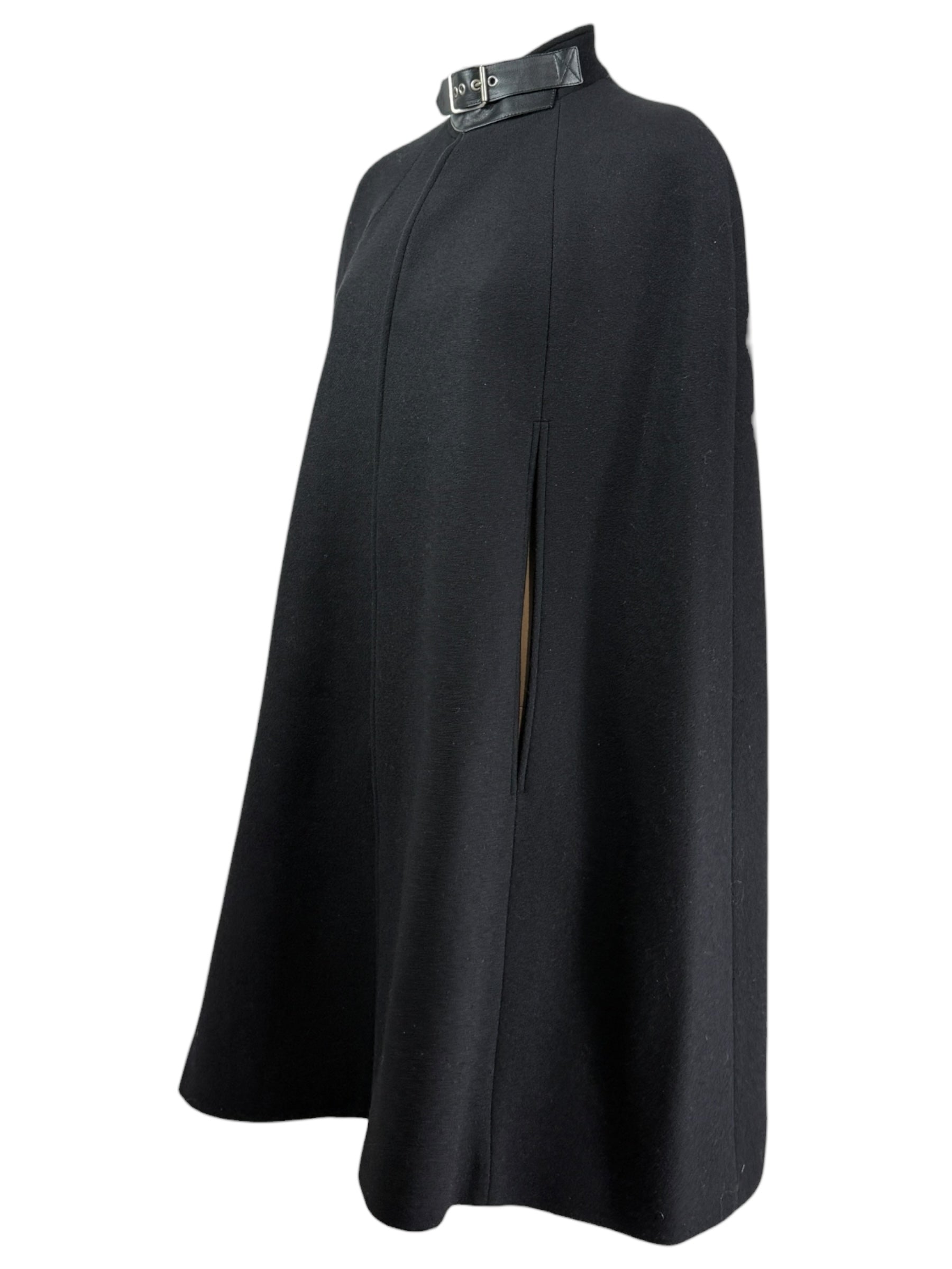 Saint Laurent Hedi Slimane Fall 2014 cape