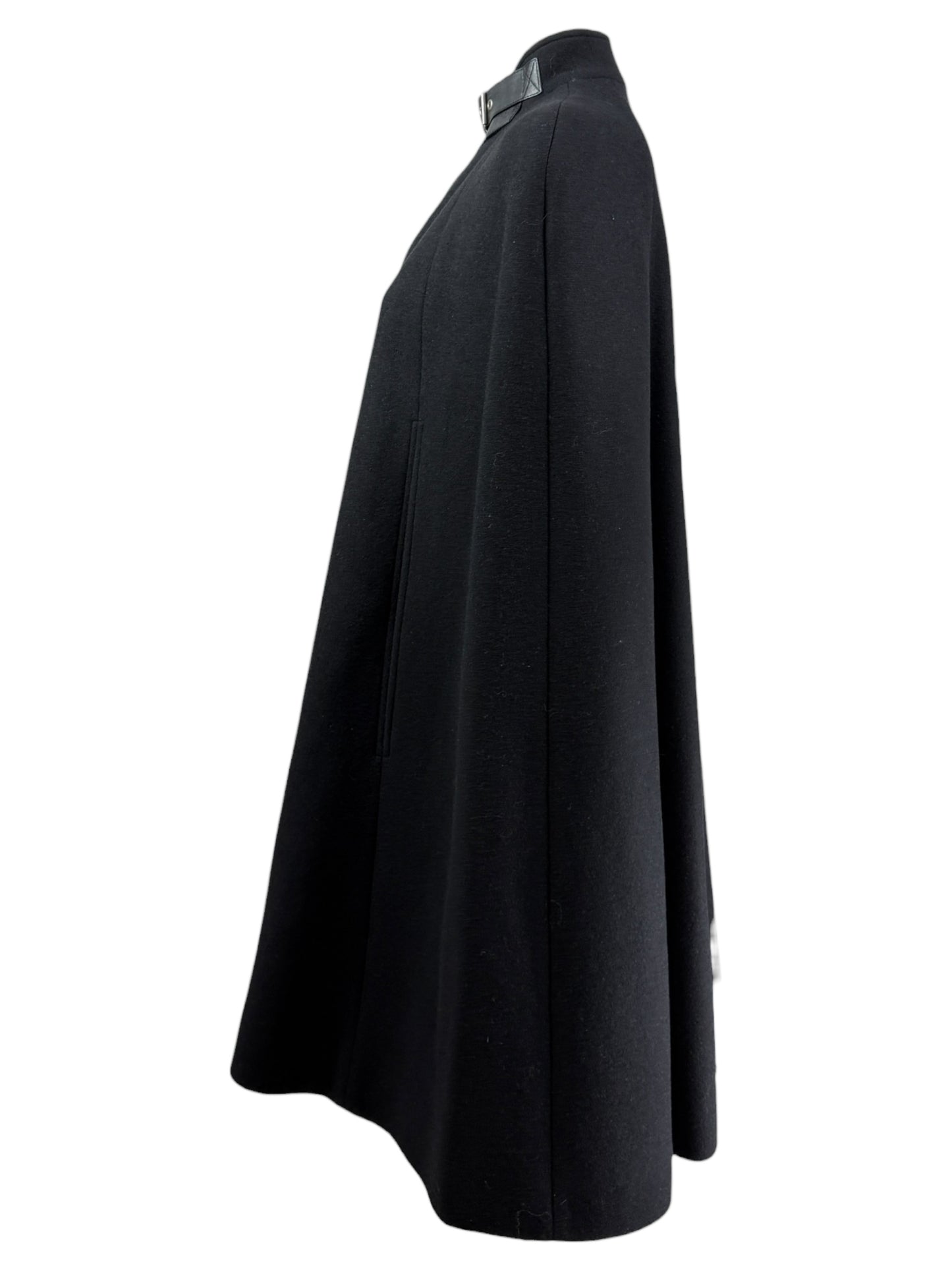 Saint Laurent Hedi Slimane Fall 2014 cape