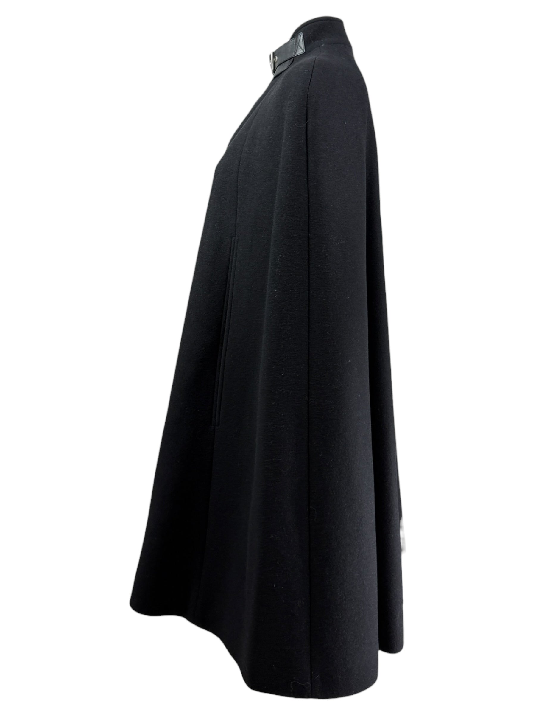 Saint Laurent Hedi Slimane Fall 2014 cape