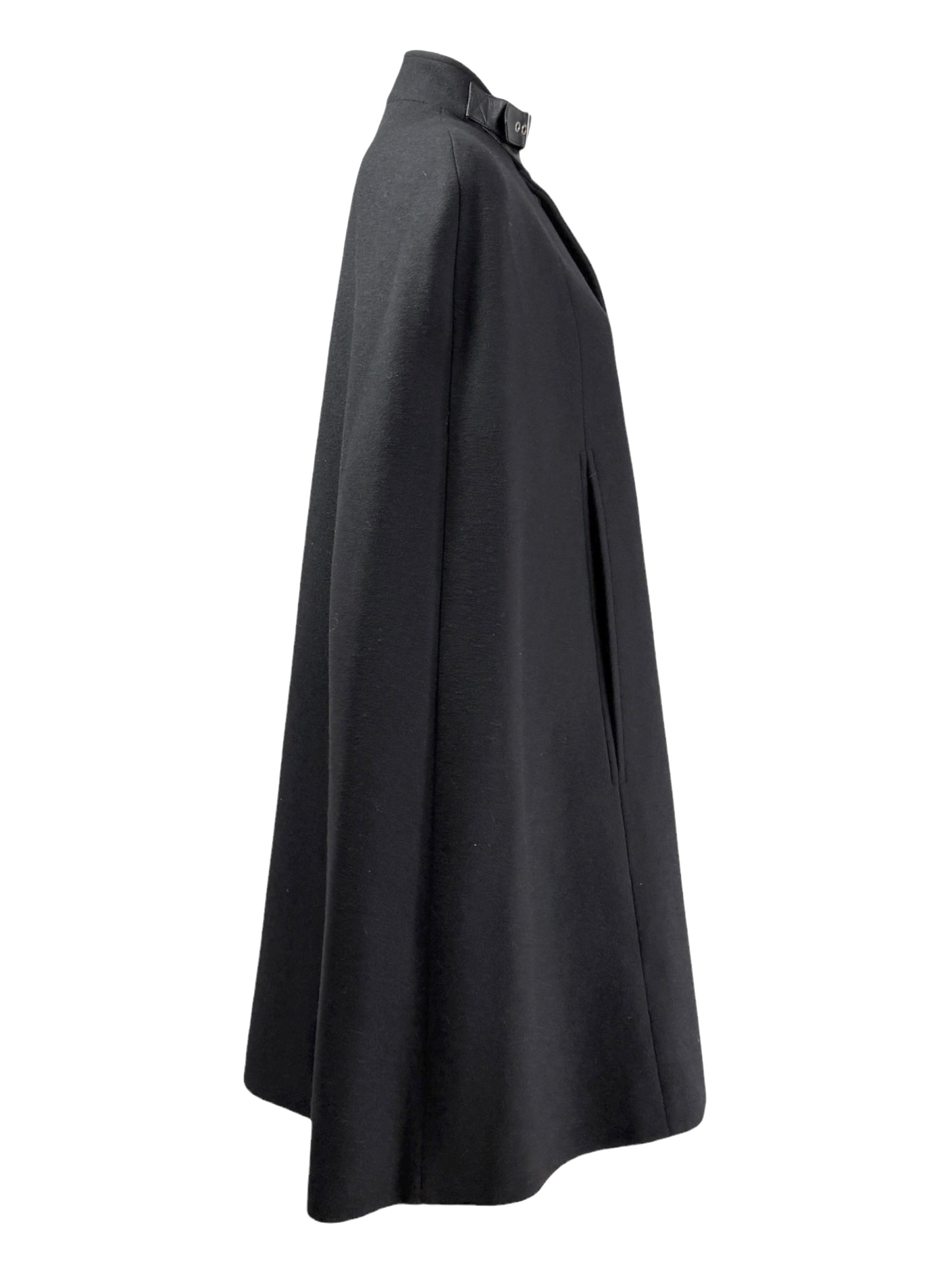 Saint Laurent Hedi Slimane Fall 2014 cape
