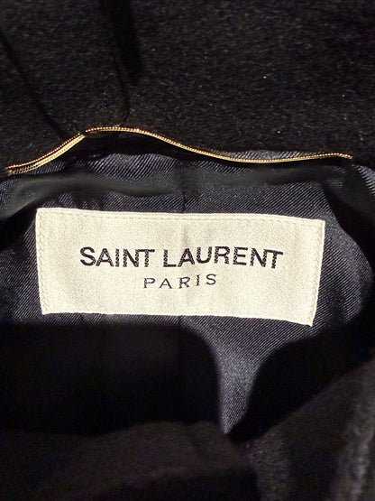 Saint Laurent Hedi Slimane Fall 2014 cape