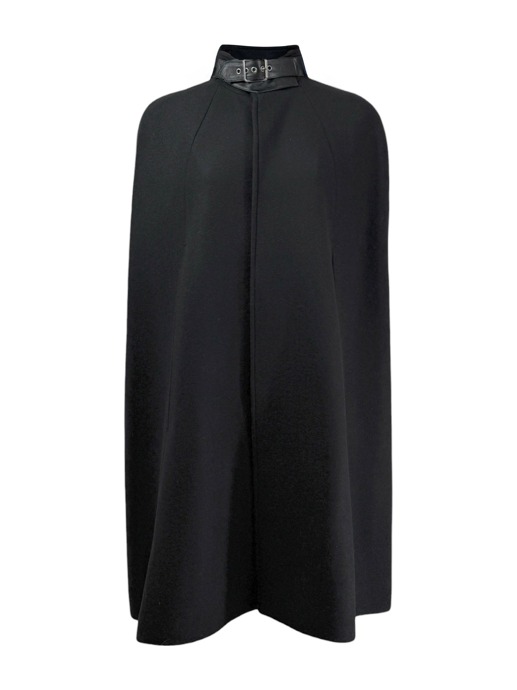 Saint Laurent Hedi Slimane Fall 2014 cape