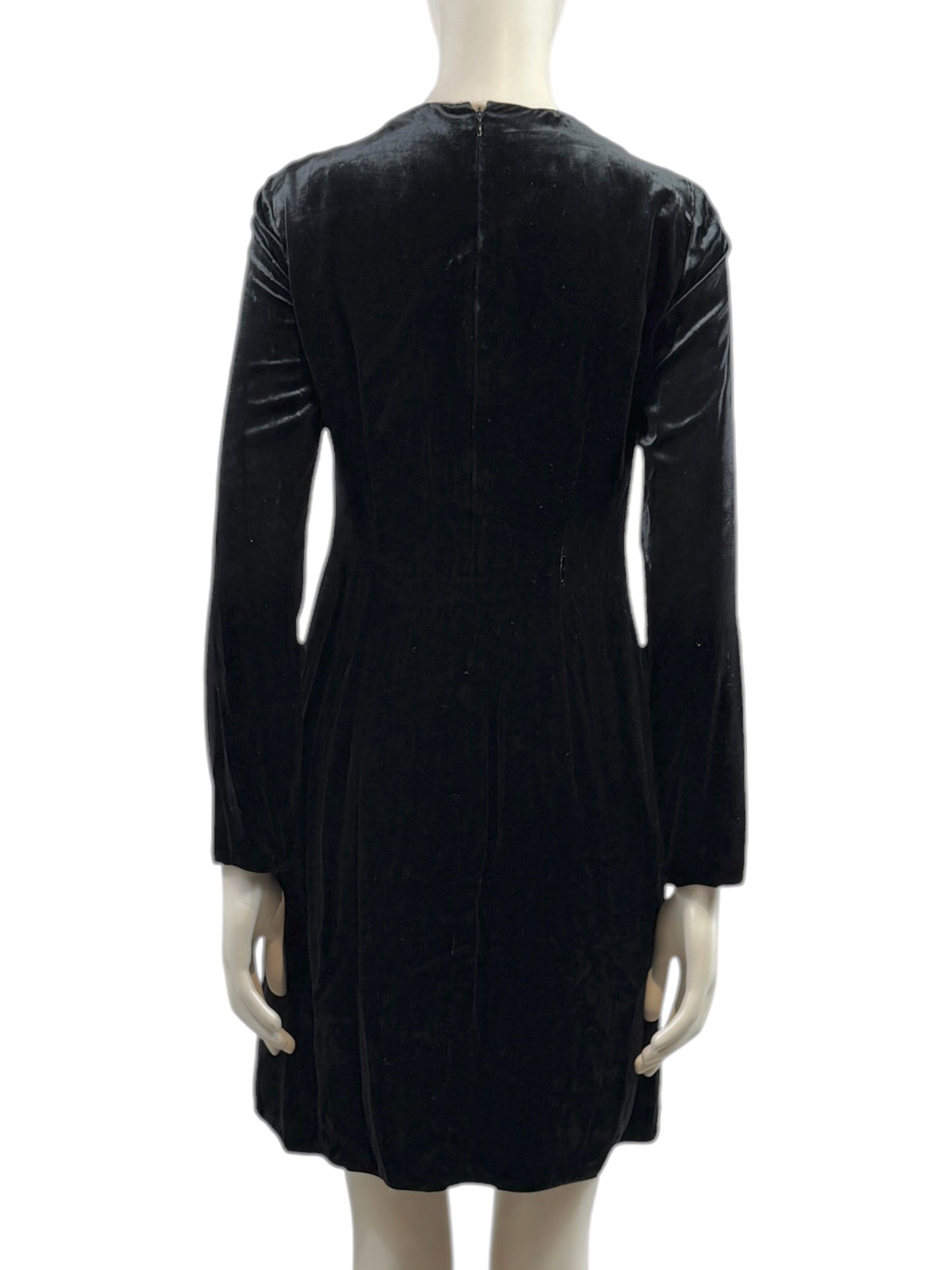Valentino 1971 Pierpaolo Piccioli Prefall 2018 Velvet snake crystal dress