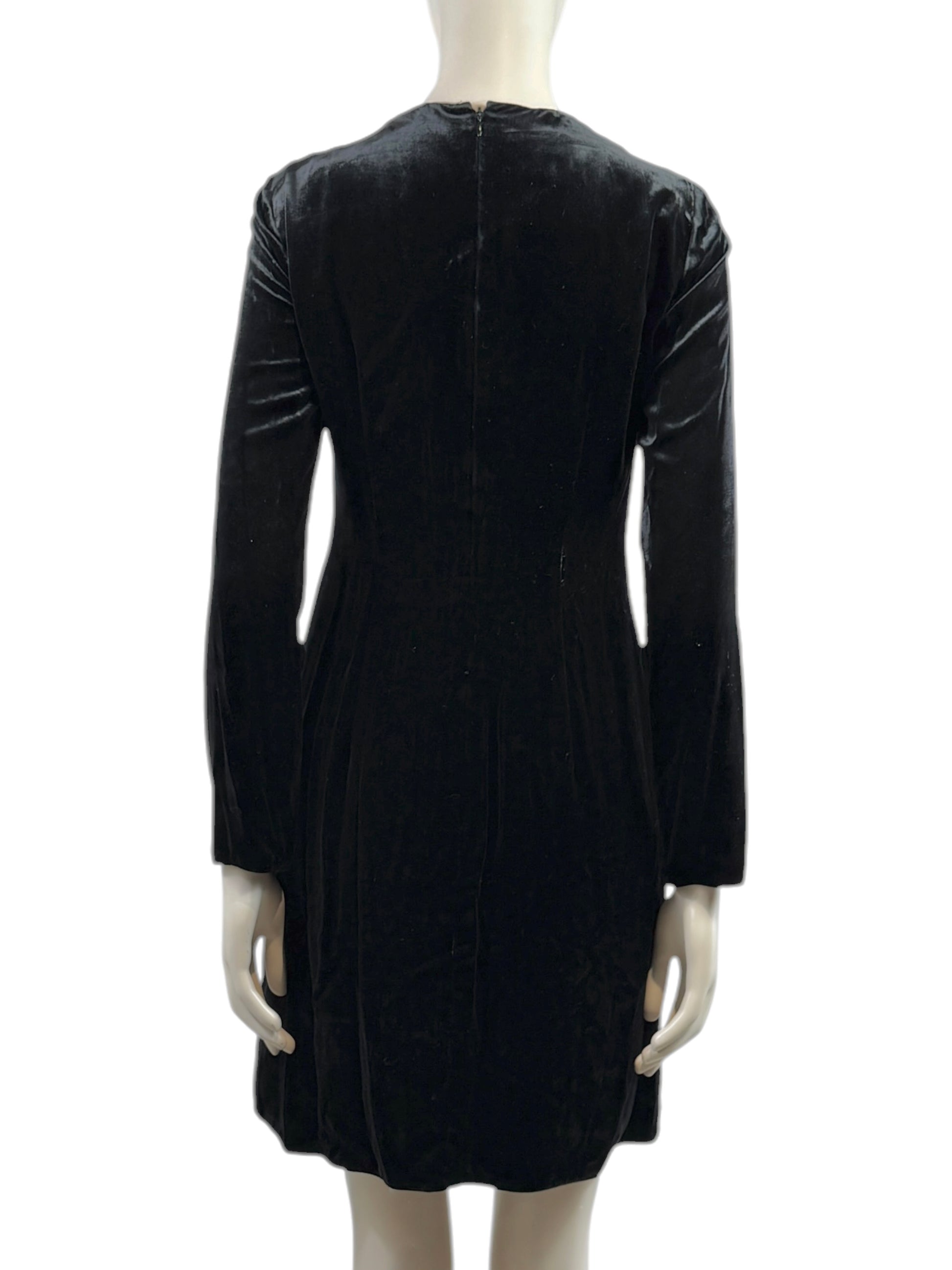 Valentino 1971 Pierpaolo Piccioli Prefall 2018 Velvet snake crystal dress