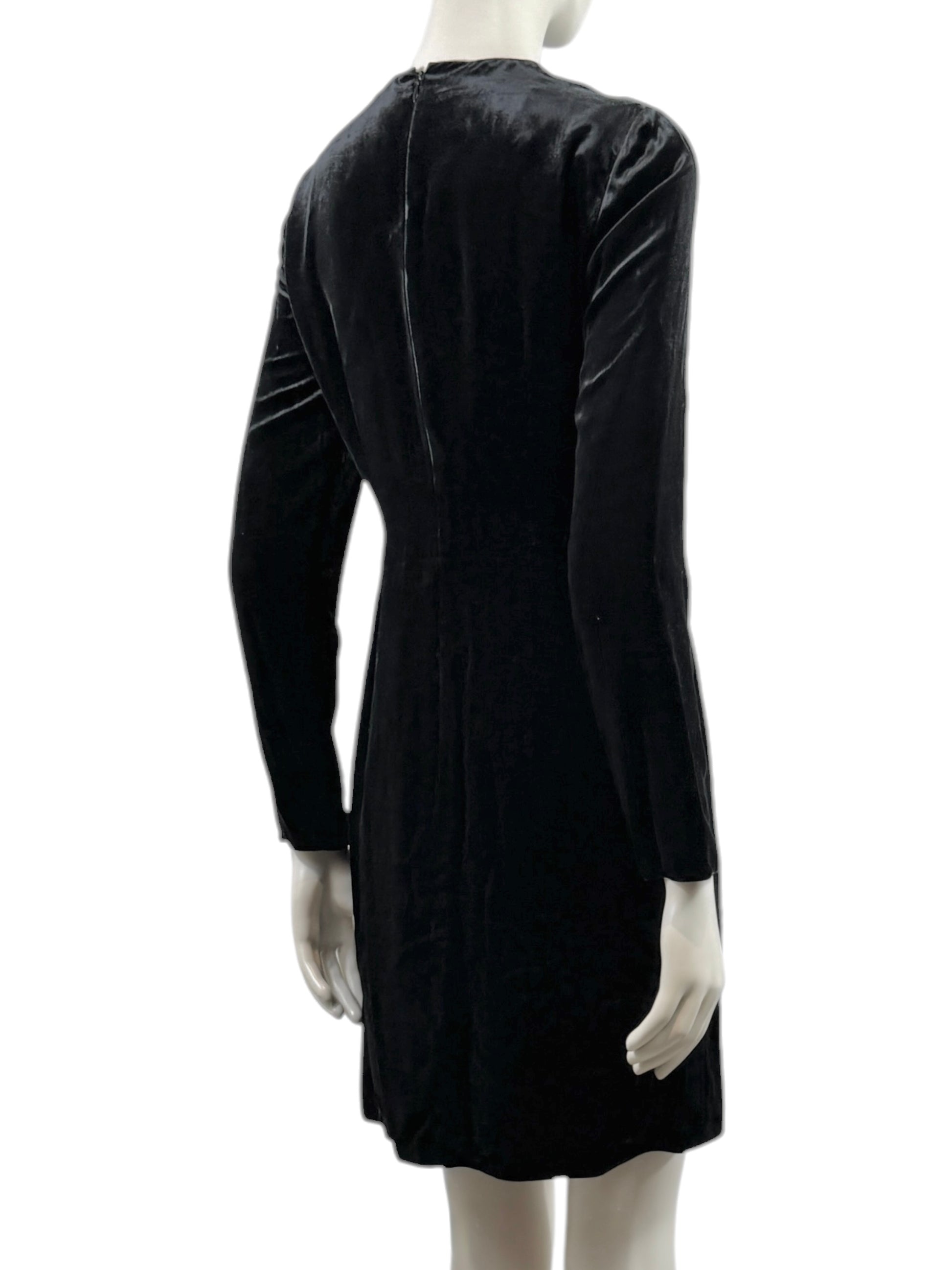 Valentino 1971 Pierpaolo Piccioli Prefall 2018 Velvet snake crystal dress