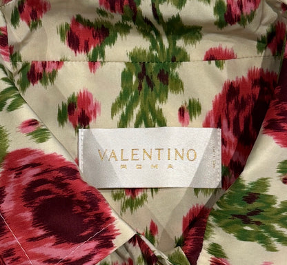 Valentino 2004  floral printed trench