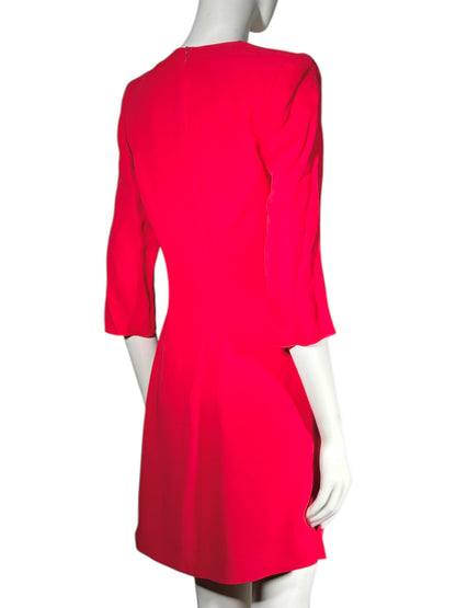 Valentino Alessandro Michele Fall 2025 Red dress with black bow