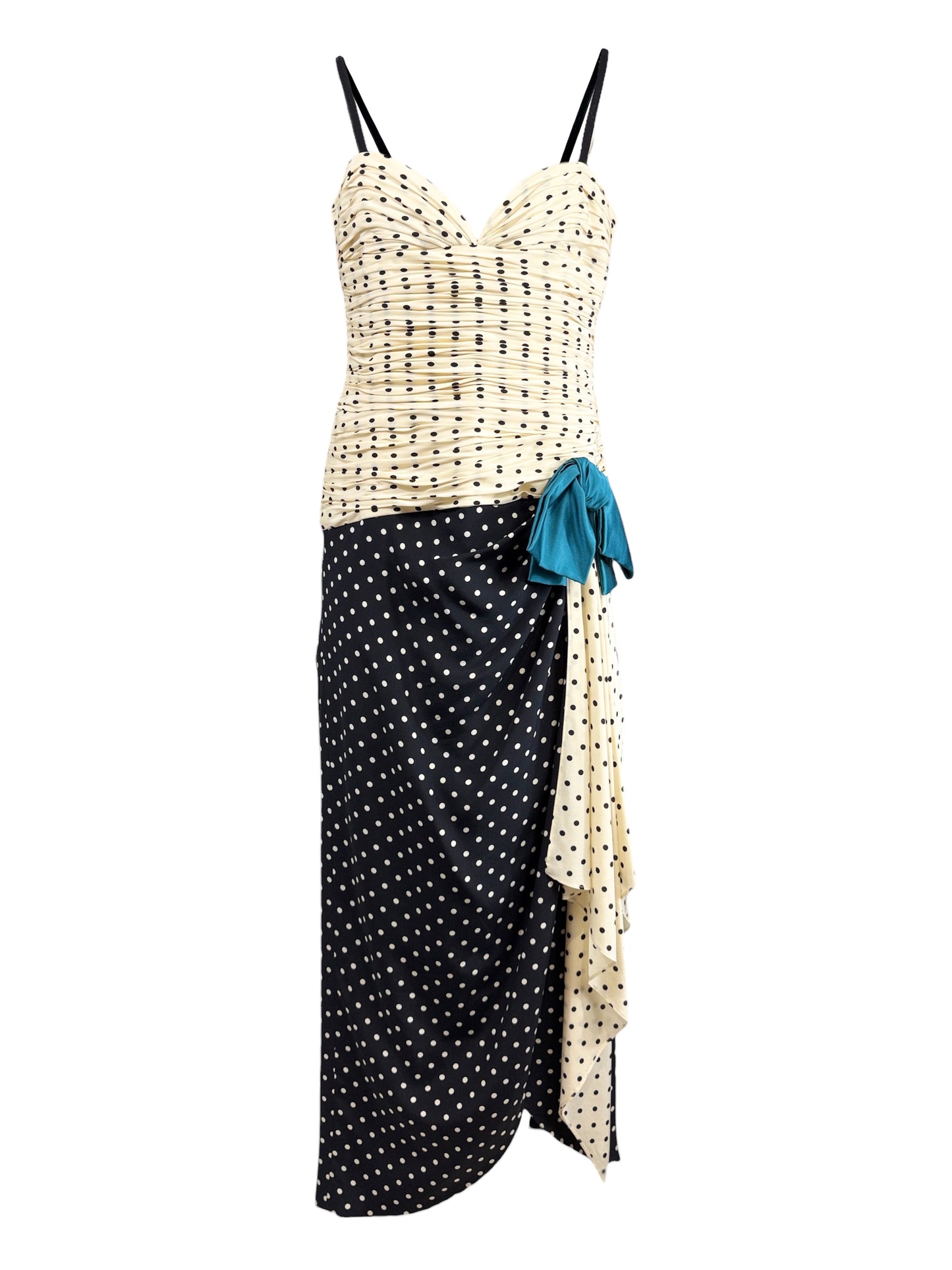 Valentino Alessandro Michele Prefall 2025 Look 77 Polka dots Dress silk