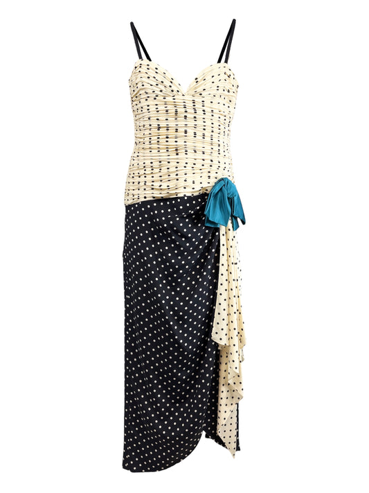 Valentino Alessandro Michele Prefall 2025 Look 77 Polka dots Dress silk