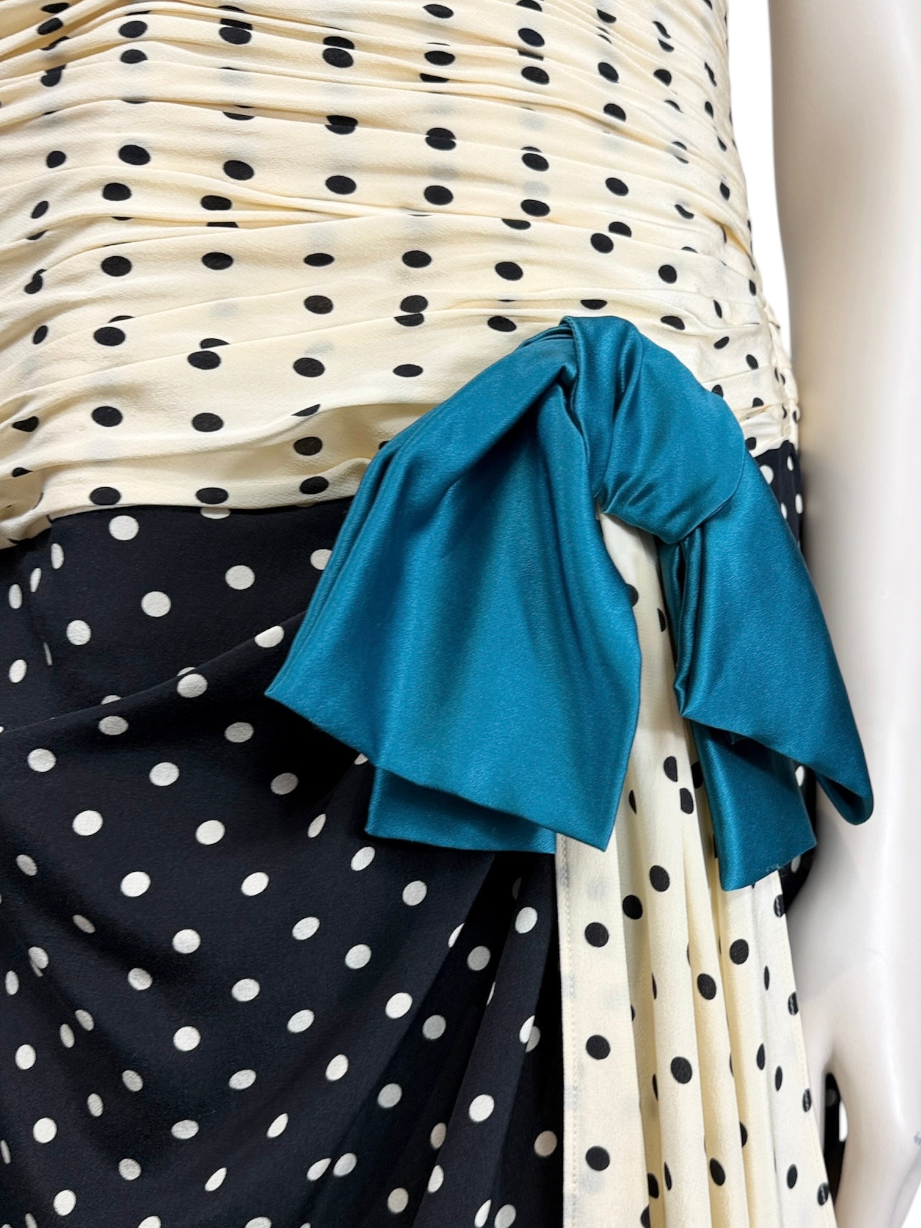 Valentino Alessandro Michele Prefall 2025 Look 77 Polka dots Dress silk