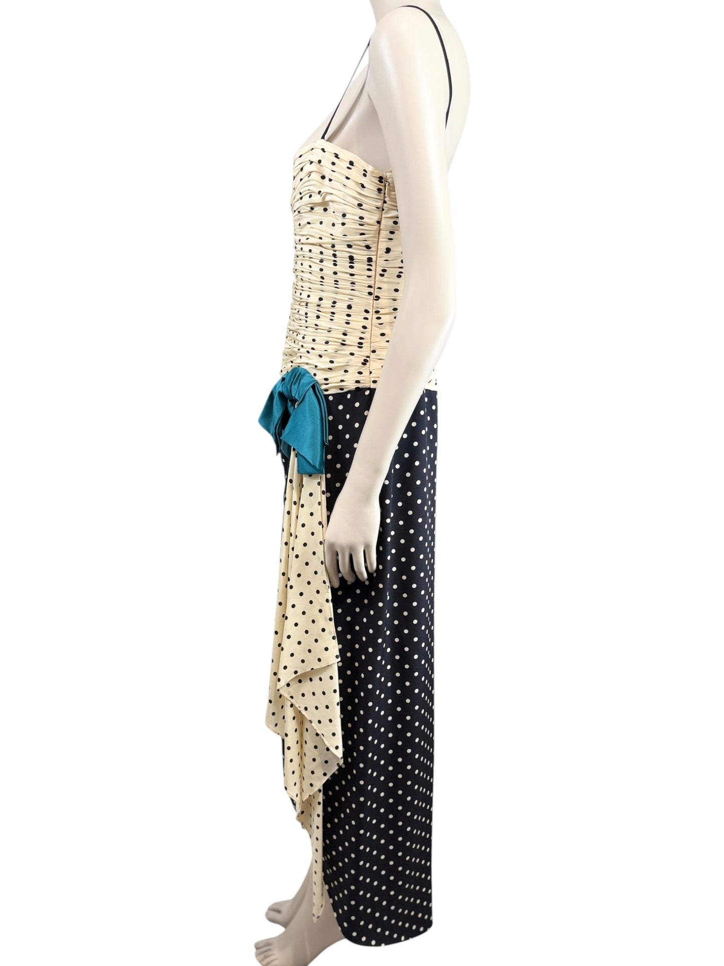 Valentino Alessandro Michele Prefall 2025 Look 77 Polka dots Dress silk