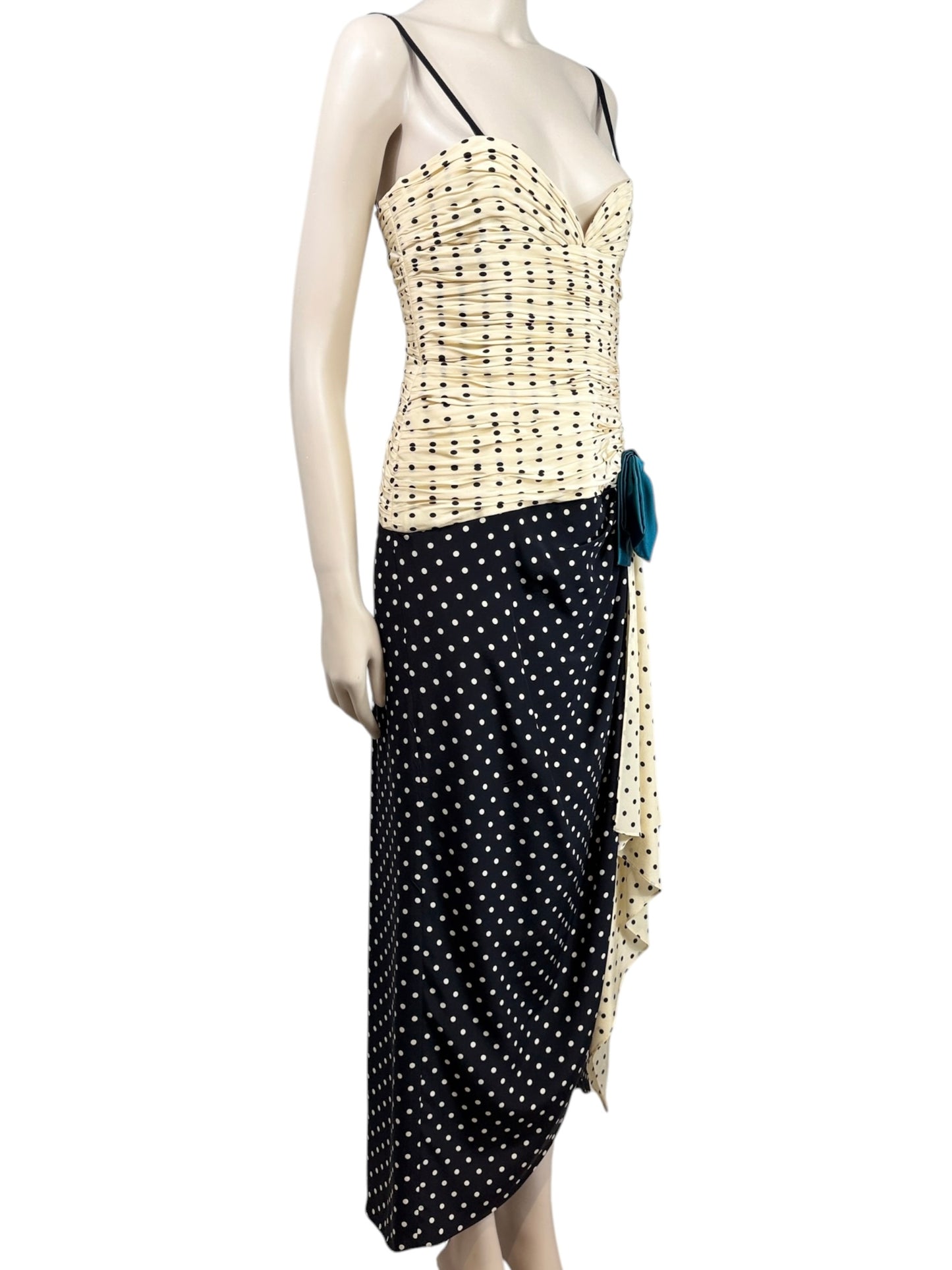 Valentino Alessandro Michele Prefall 2025 Look 77 Polka dots Dress silk