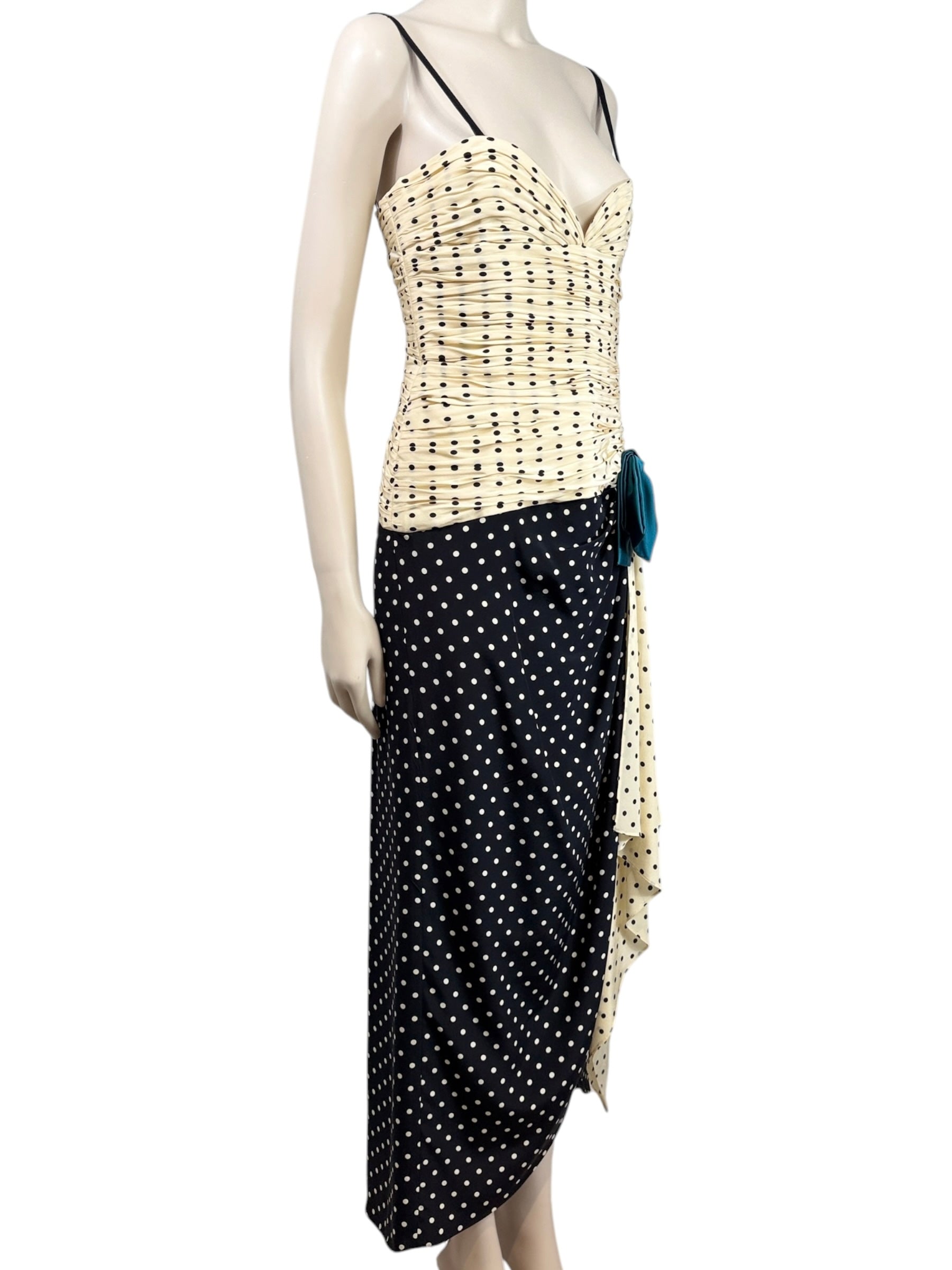Valentino Alessandro Michele Prefall 2025 Look 77 Polka dots Dress silk