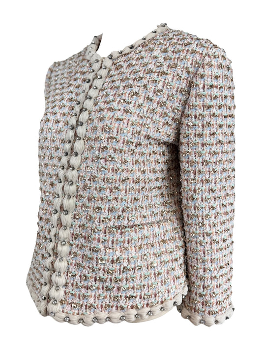 Valentino Alessandro Michele Prefall 2025 tweed jacket