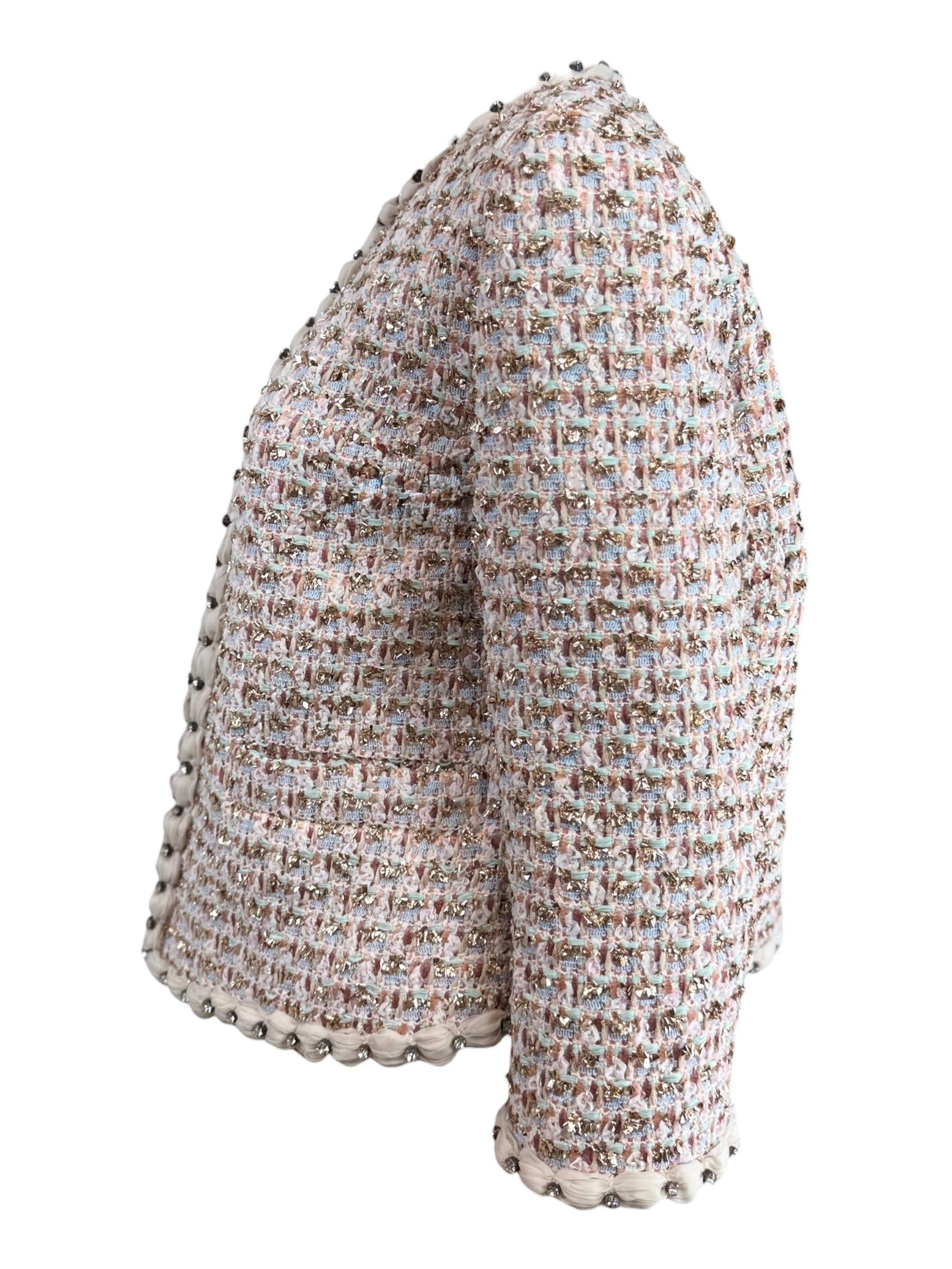 Valentino Alessandro Michele Prefall 2025 tweed jacket