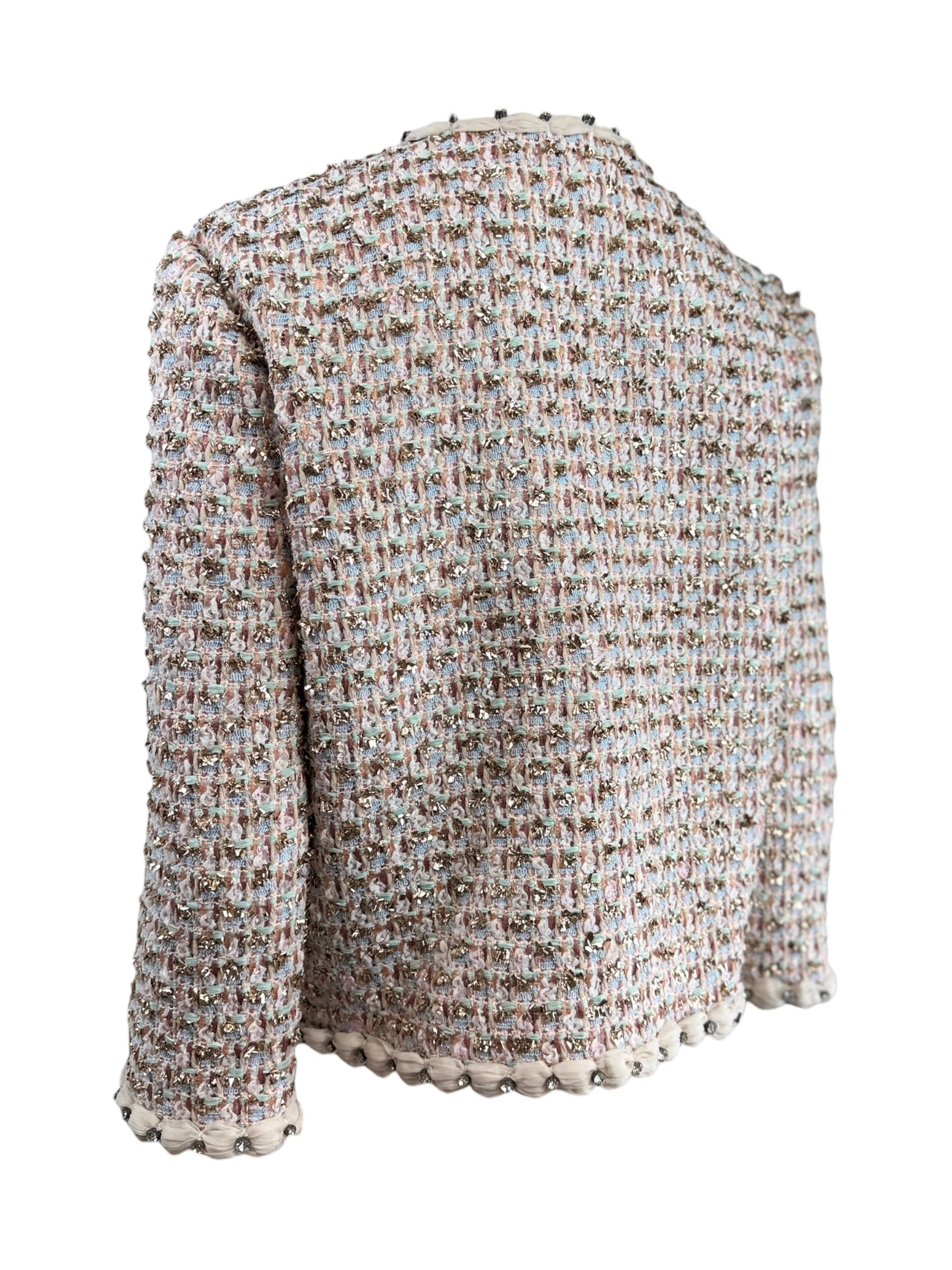 Valentino Alessandro Michele Prefall 2025 tweed jacket