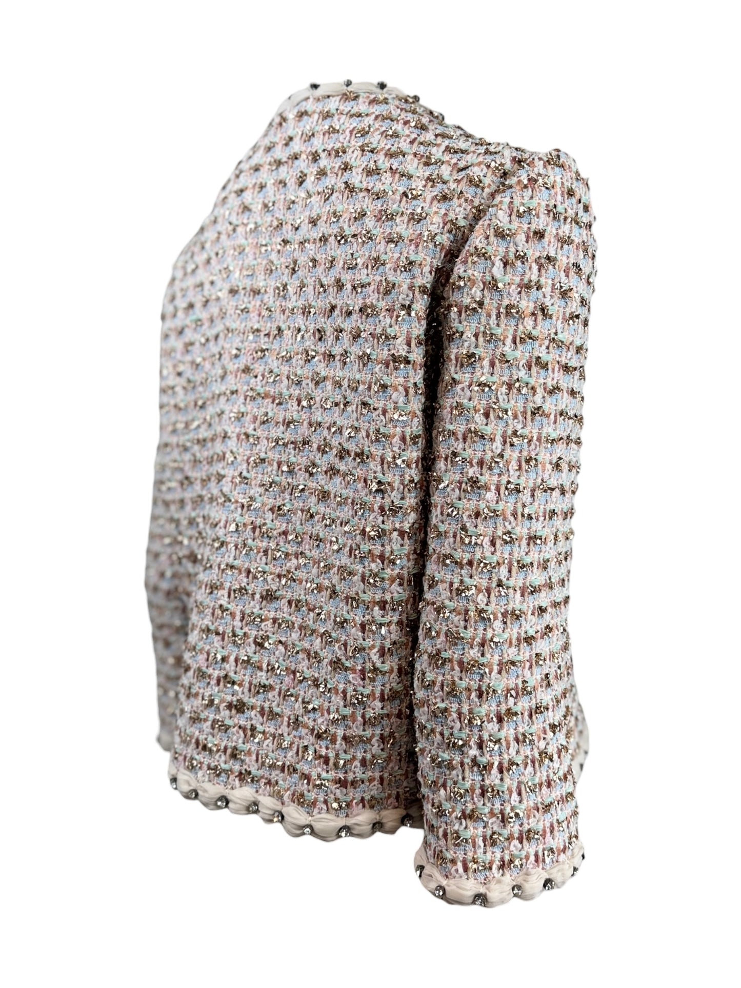 Valentino Alessandro Michele Prefall 2025 tweed jacket