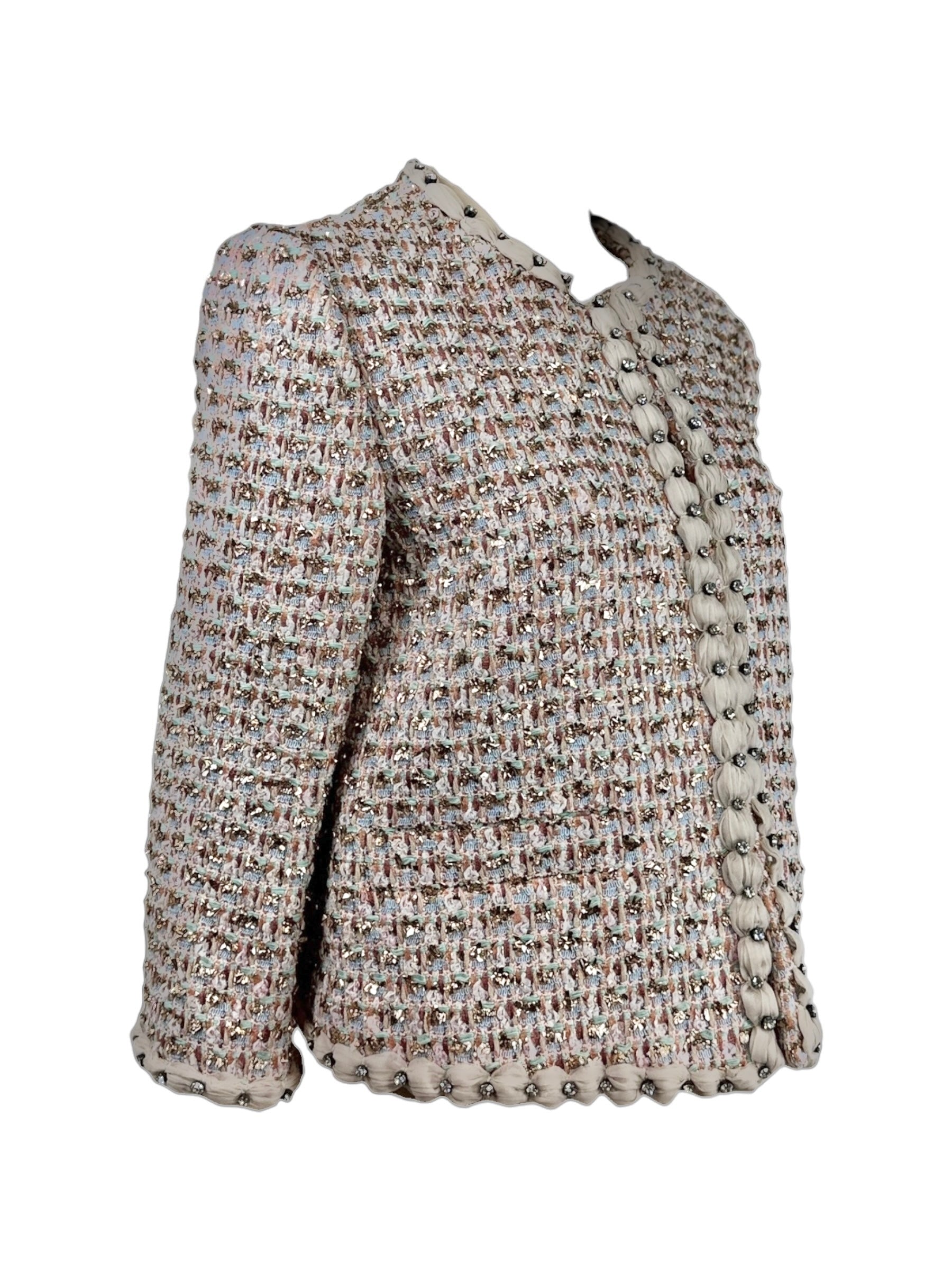 Valentino Alessandro Michele Prefall 2025 tweed jacket