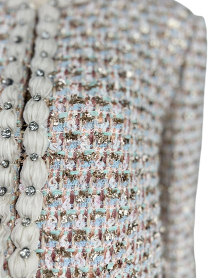 Valentino Alessandro Michele Prefall 2025 tweed jacket