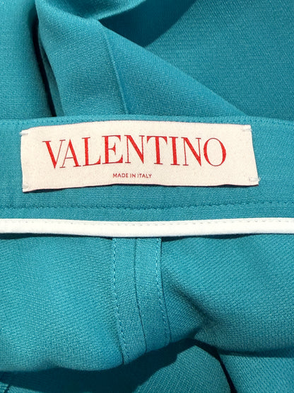 Valentino Alessandro Michele Resort 2025 Look 139 Turquoise trouser suit