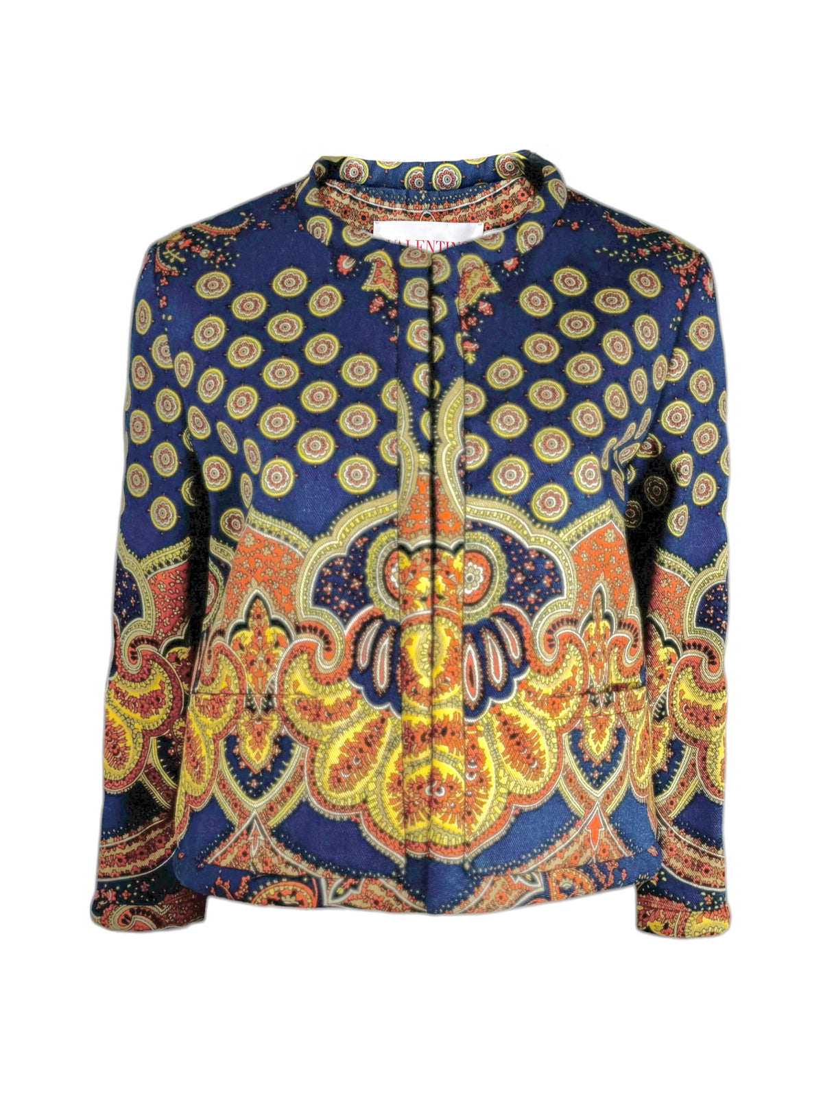 Valentino Alessandro Michele Resort 2025 Look 151 Cropped paisley jacket