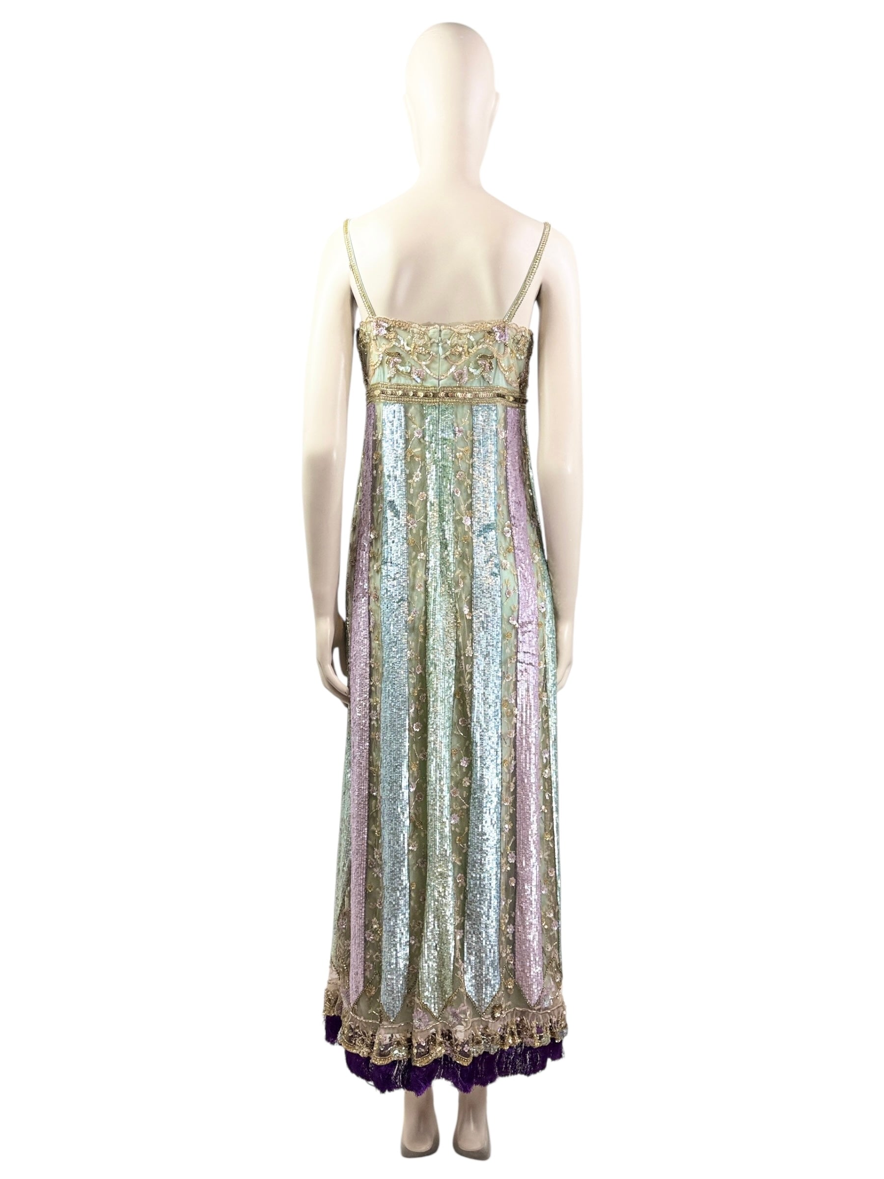 Valentino_Alessandro_Michele_Resort_2025_Look_169_Embroidered_Dress_cape
