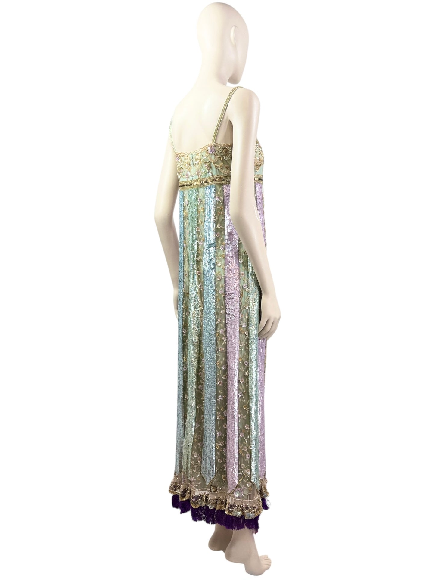 Valentino_Alessandro_Michele_Resort_2025_Look_169_Embroidered_Dress_cape