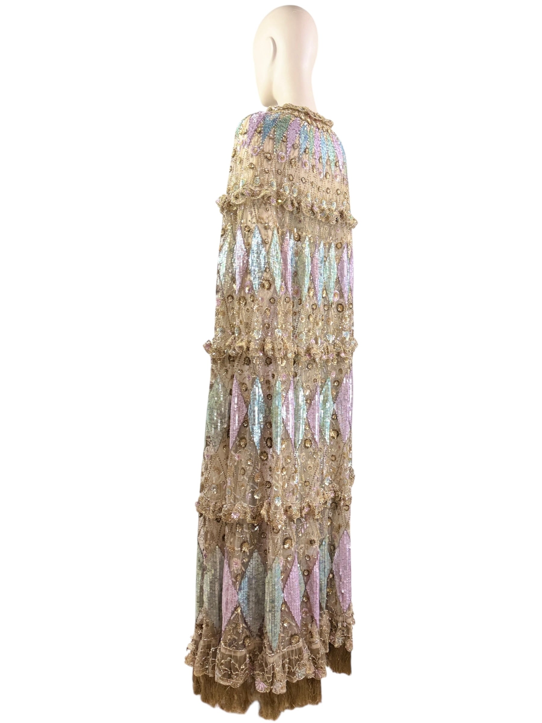 Valentino_Alessandro_Michele_Resort_2025_Look_169_Embroidered_Dress_cape