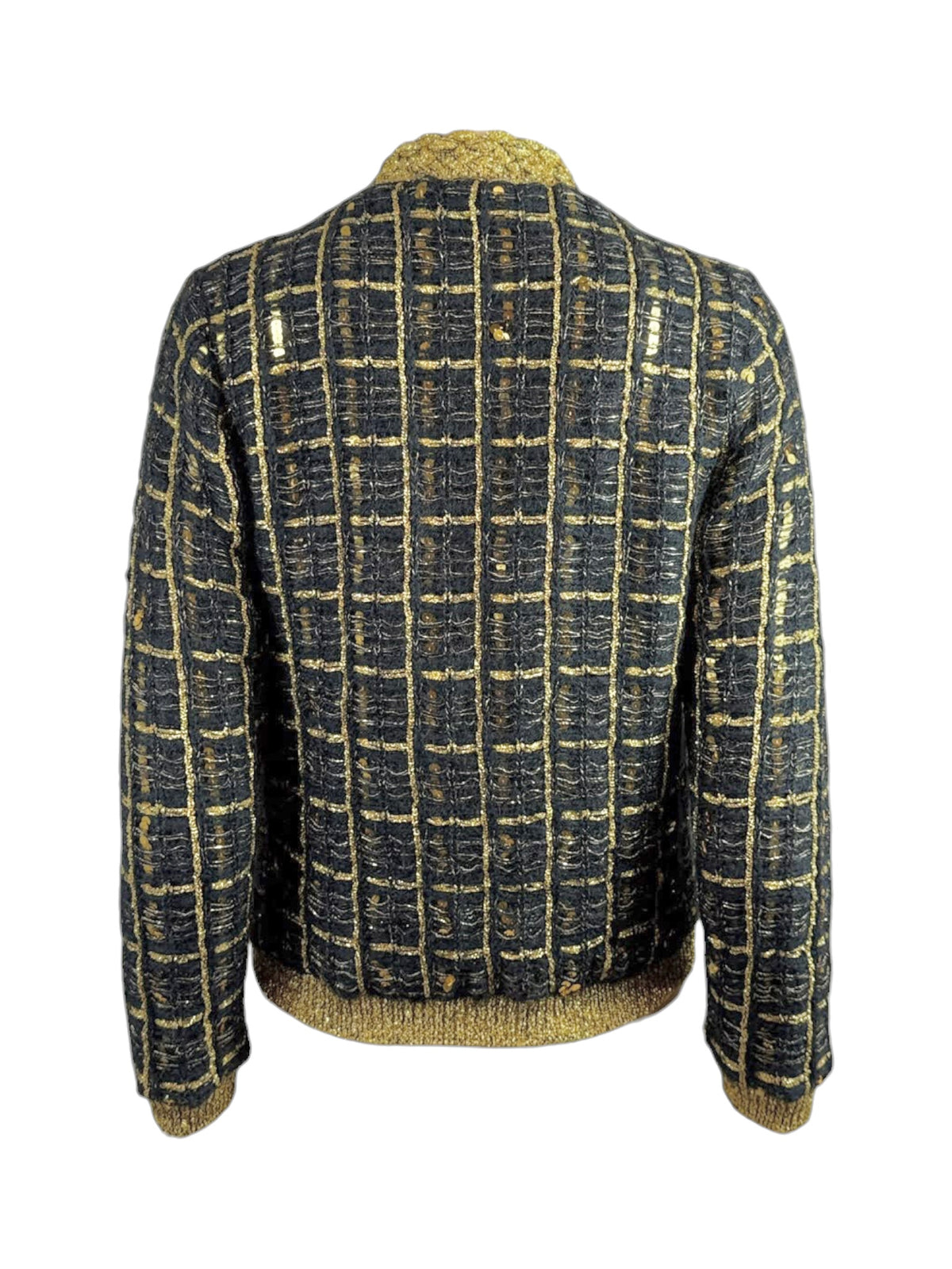Valentino Alessandro Michele Resort 2025 Look 85 Black gold jacket