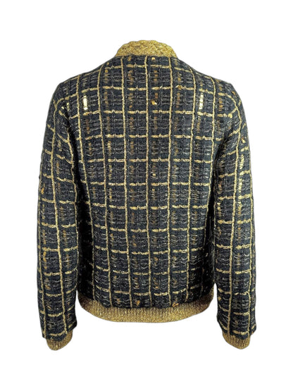 Valentino Alessandro Michele Resort 2025 Look 85 Black gold jacket