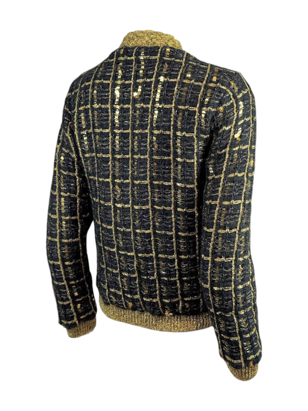 Valentino Alessandro Michele Resort 2025 Look 85 Black gold jacket