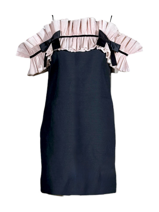 Valentino Alessandro Michele Resort 2026 Look 22 Mini black pink dress