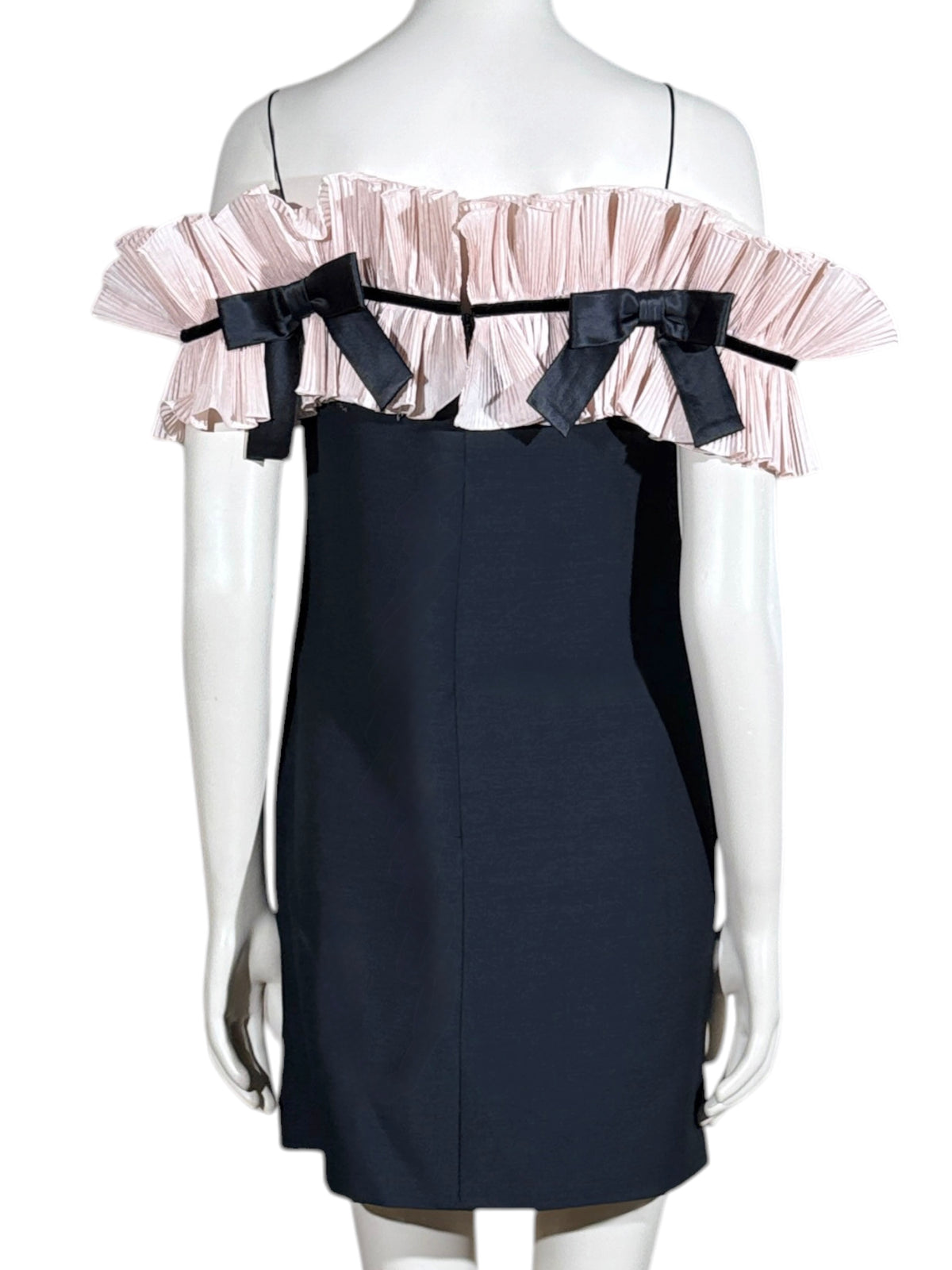 Valentino Alessandro Michele Resort 2026 Look 22 Mini black pink dress