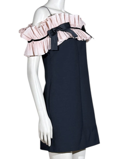 Valentino Alessandro Michele Resort 2026 Look 22 Mini black pink dress