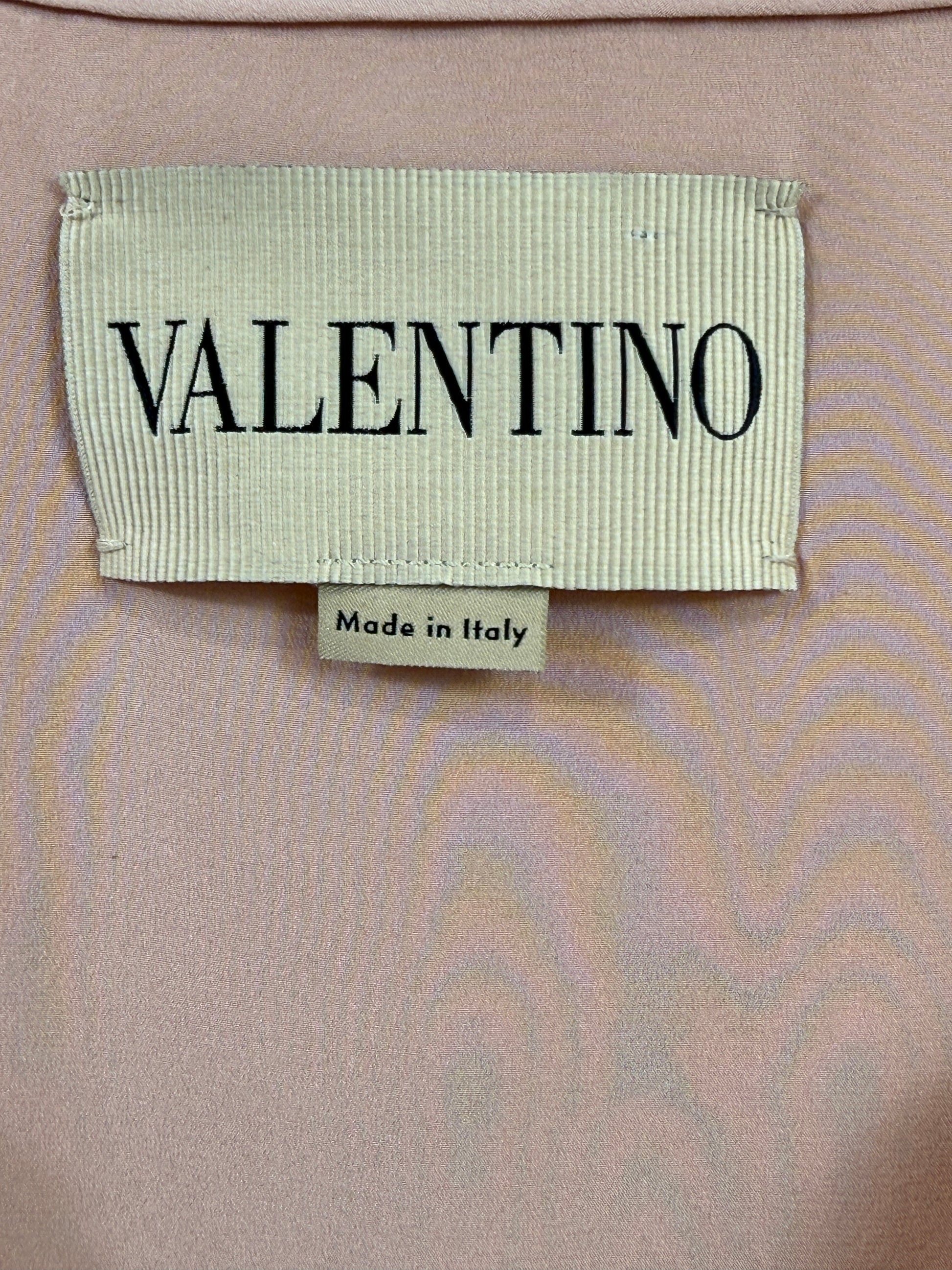 Valentino Alessandro Michele Spring 2025 Blue Pink dress embroidered