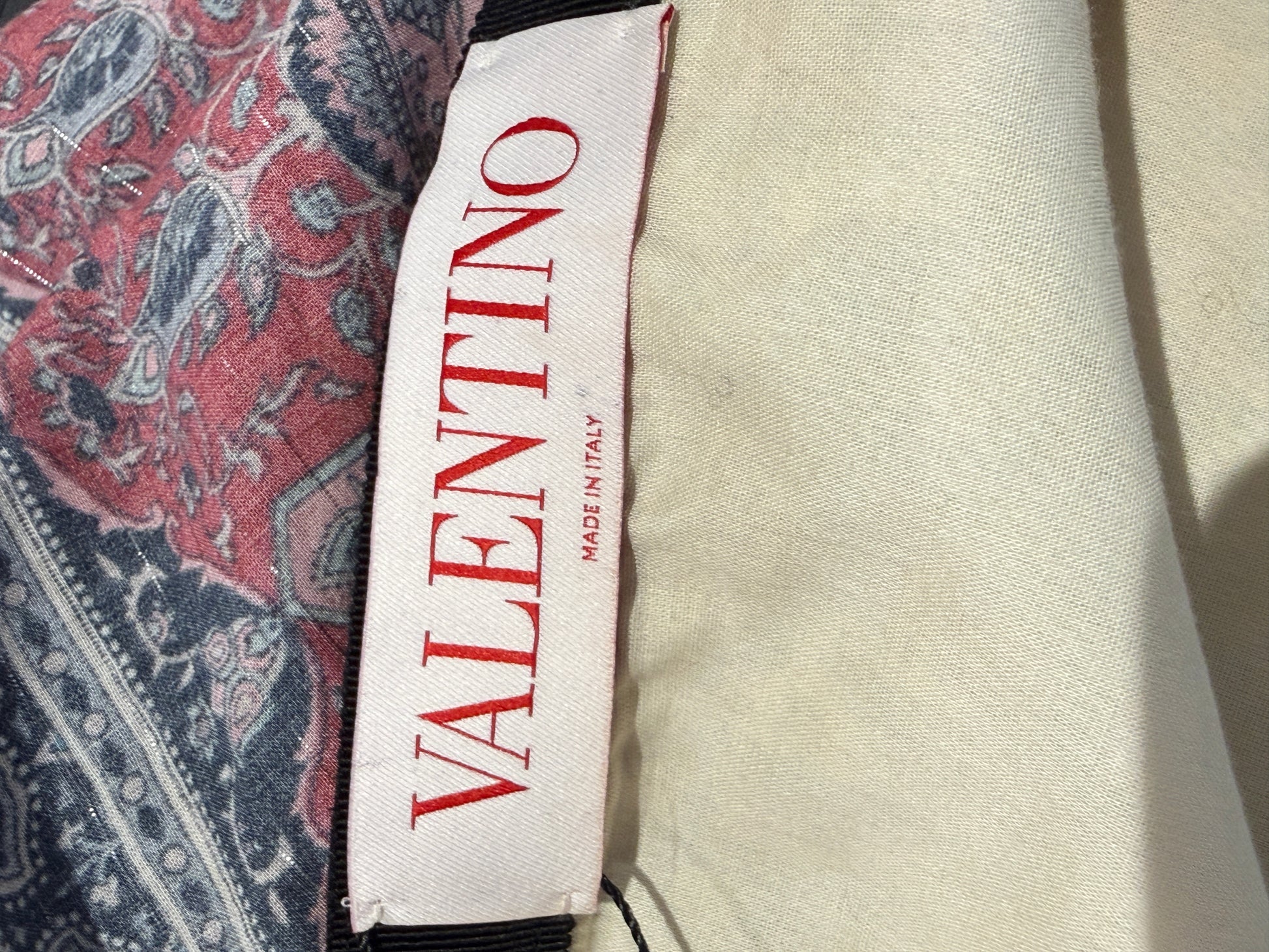 Valentino Alessandro Michele Spring 2025 Paisley cotton printed set