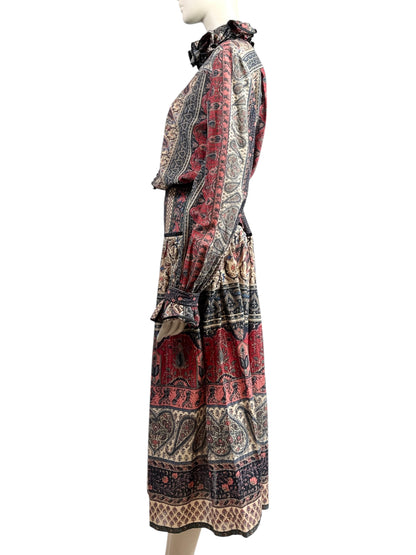 Valentino Alessandro Michele Spring 2025 Paisley cotton printed set