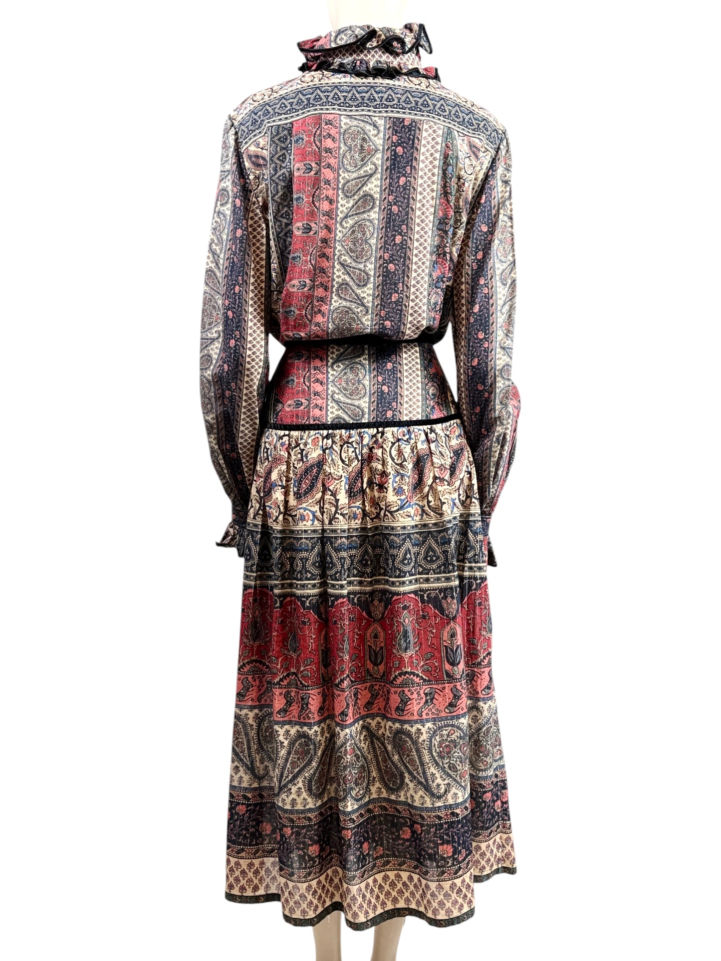 Valentino Alessandro Michele Spring 2025 Paisley cotton printed set