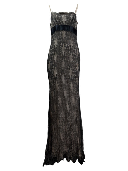 Valentino Hiver 2008 maxi lace dress