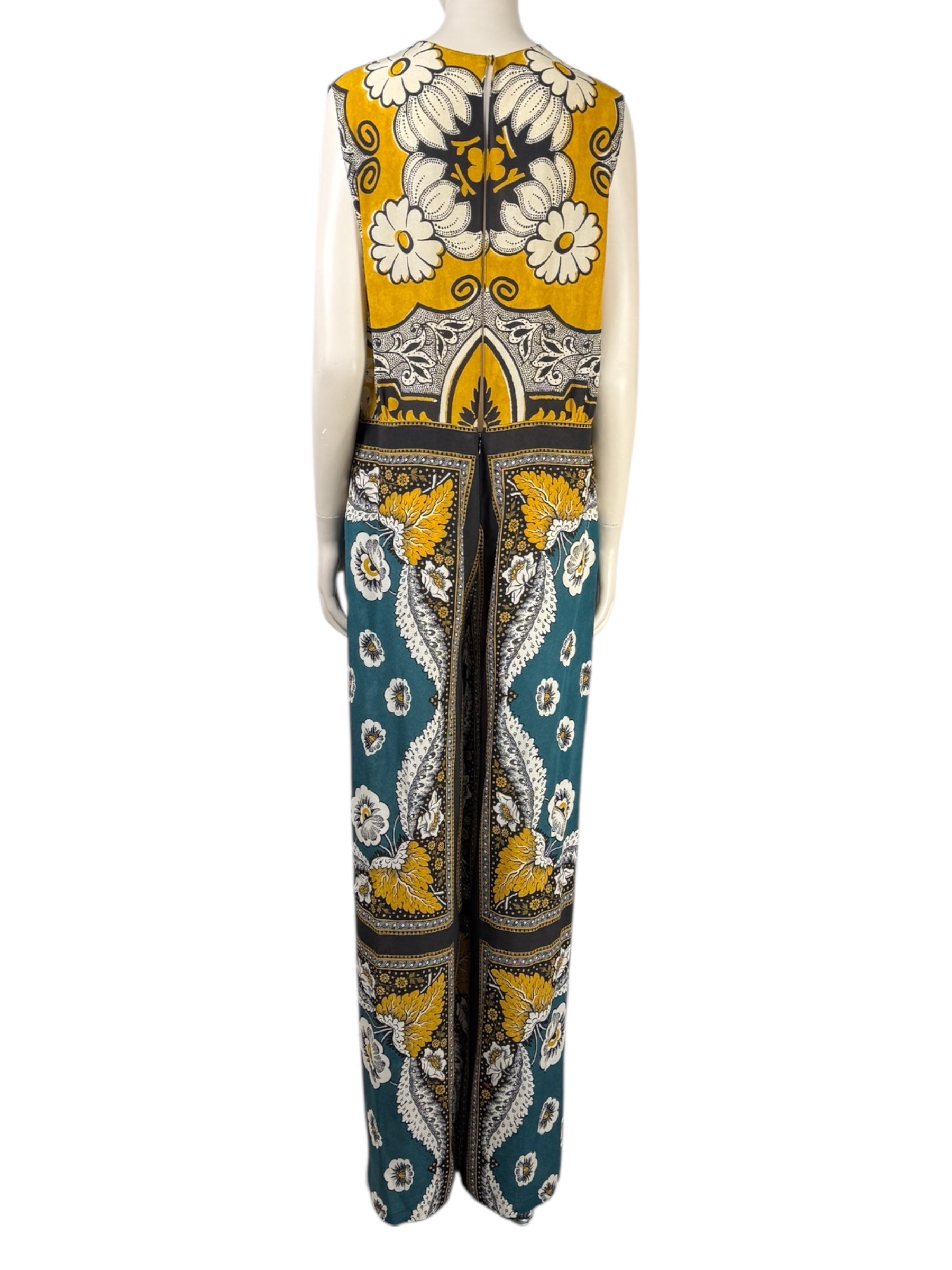 Valentino Maria Grazia Chiuri & Pierpaolo Piccioli - Spring/Summer 2015 C - Look 15 - Loose-fitting printed silk crepe jumpsuit