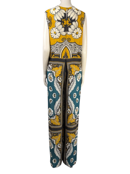 Valentino Maria Grazia Chiuri & Pierpaolo Piccioli - Spring/Summer 2015 C - Look 15 - Loose-fitting printed silk crepe jumpsuit