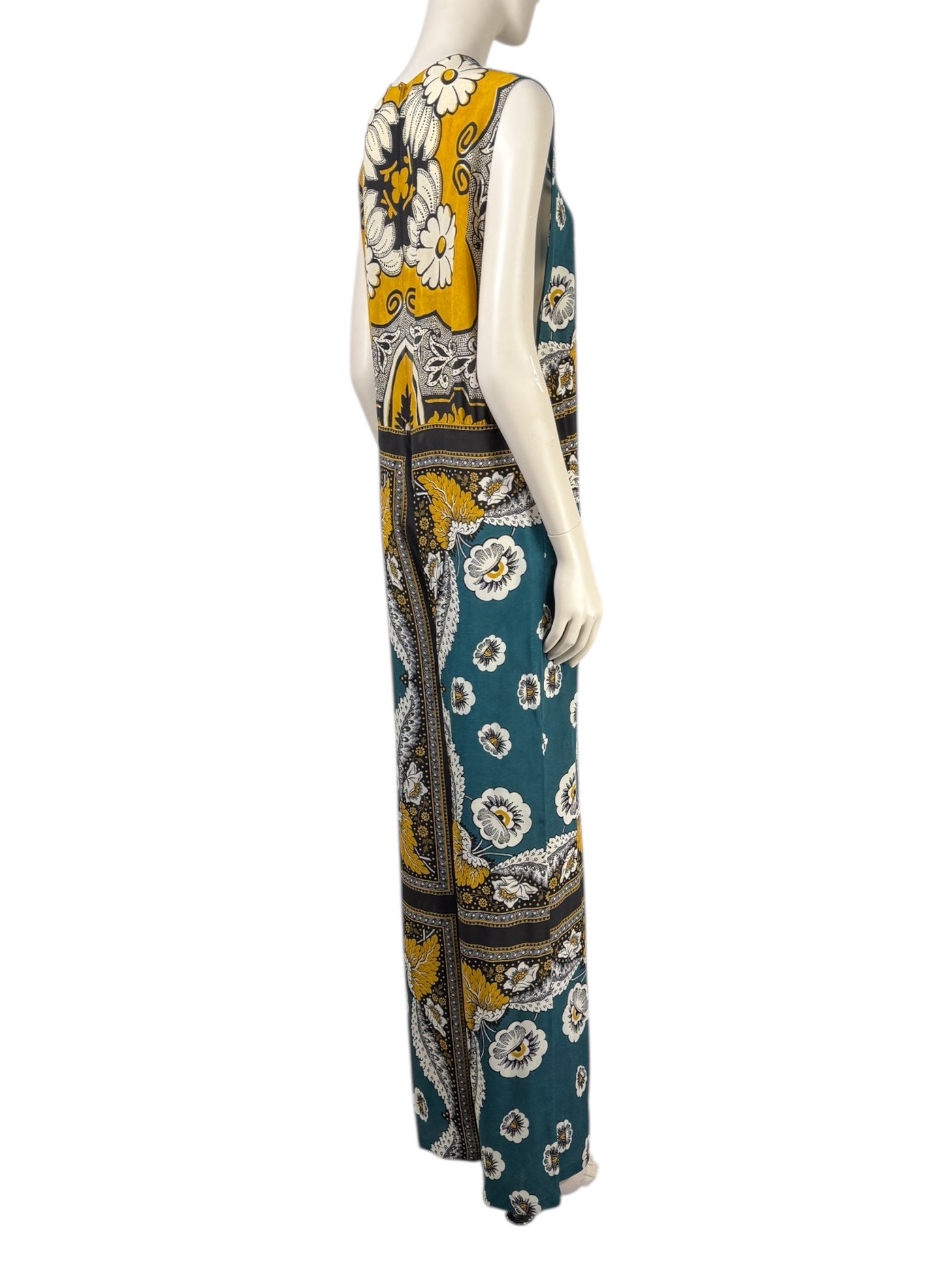 Valentino Maria Grazia Chiuri & Pierpaolo Piccioli - Spring/Summer 2015 C - Look 15 - Loose-fitting printed silk crepe jumpsuit
