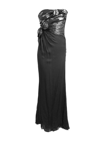 Valentino Maria Grazia Chiuri Pierpaolo Piccioli 2010 long embroidered dress
