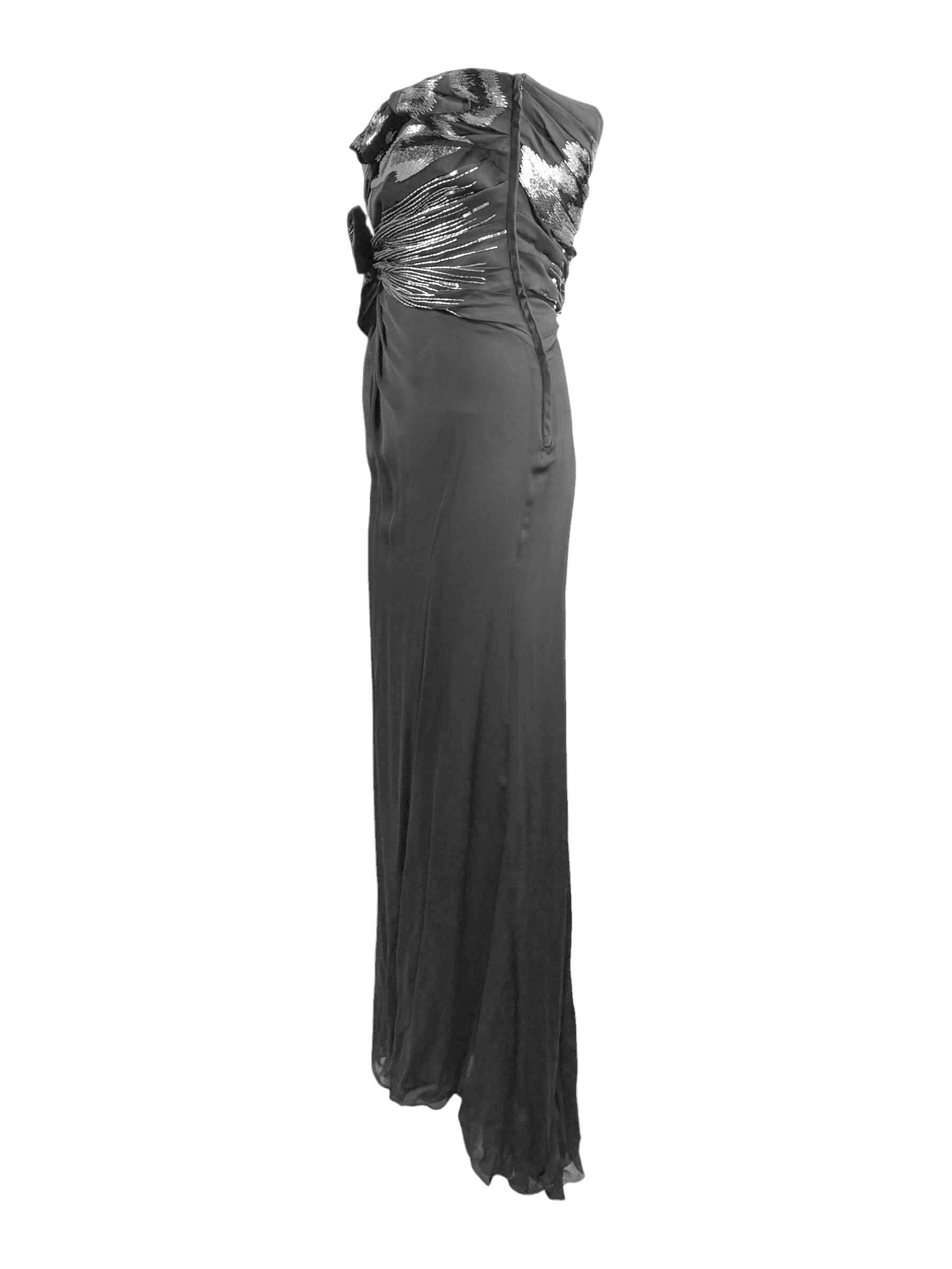 Valentino Maria Grazia Chiuri Pierpaolo Piccioli 2010 long embroidered dress