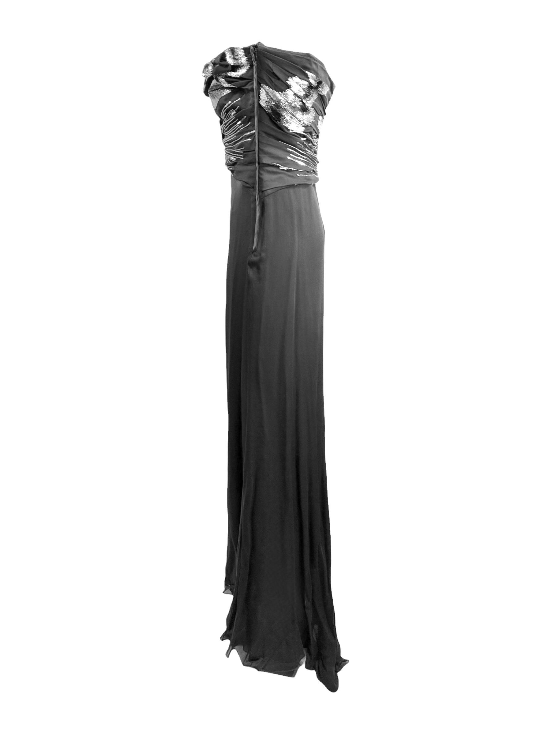 Valentino Maria Grazia Chiuri Pierpaolo Piccioli 2010 long embroidered dress