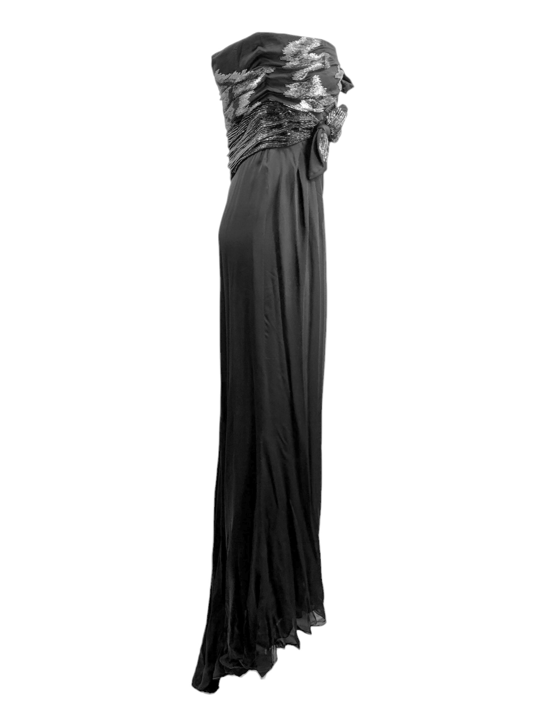 Valentino Maria Grazia Chiuri Pierpaolo Piccioli 2010 long embroidered dress