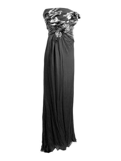 Valentino Maria Grazia Chiuri Pierpaolo Piccioli 2010 long embroidered dress