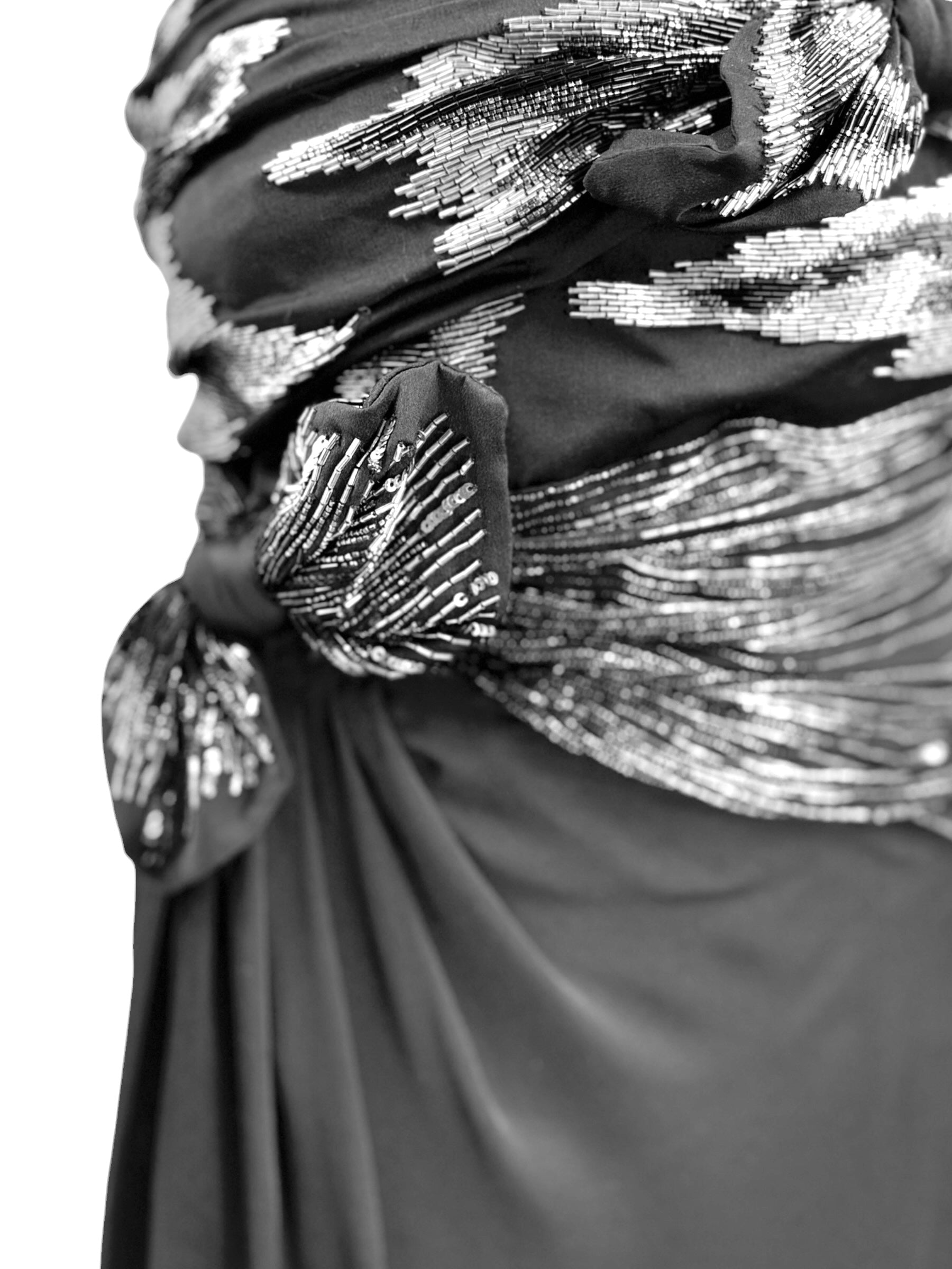 Valentino Maria Grazia Chiuri Pierpaolo Piccioli 2010 long embroidered dress
