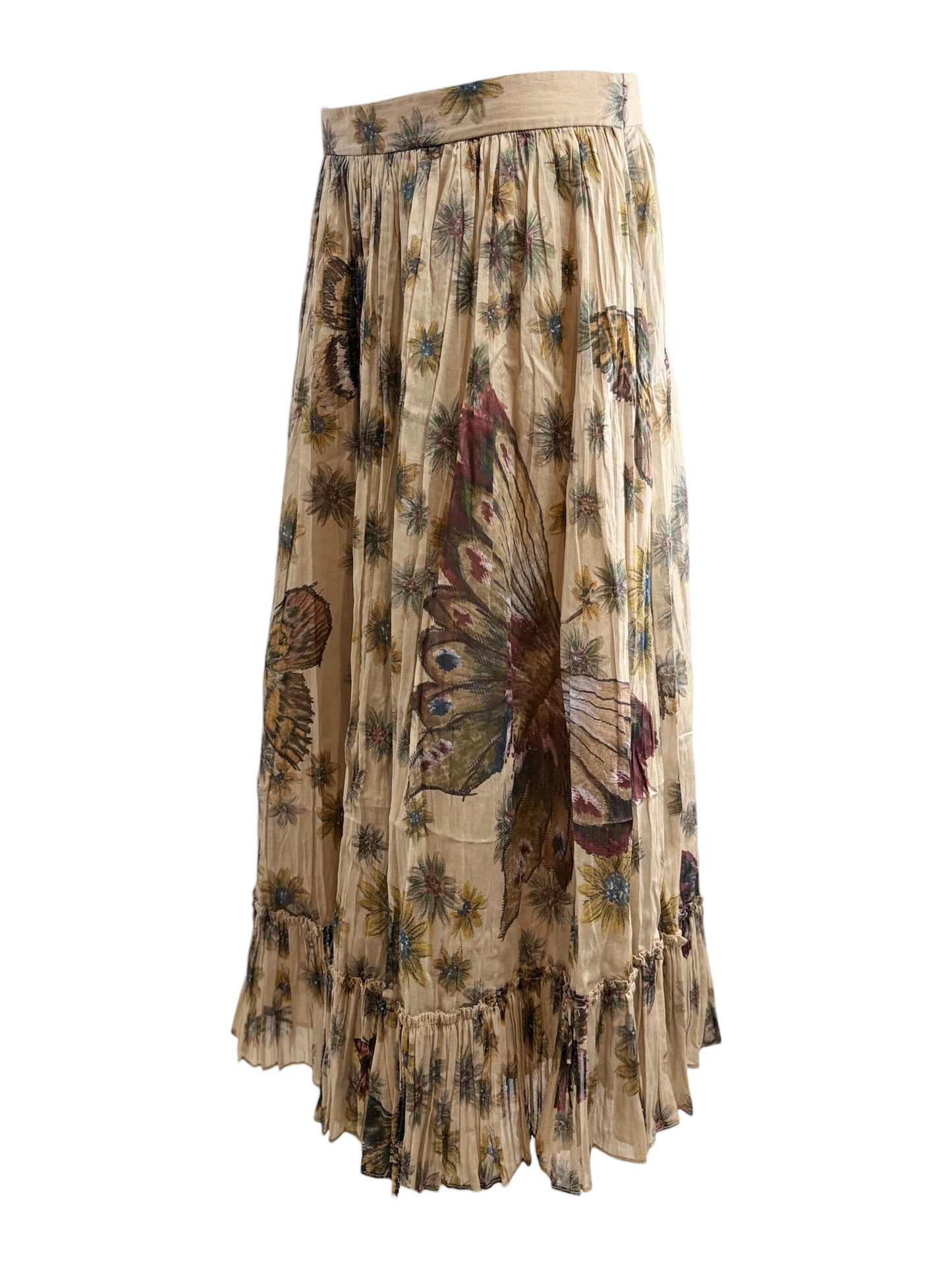 Valentino Maria Grazia Chiuri Pierpaolo Piccioli Resort 2015 pleated butterfly skirt