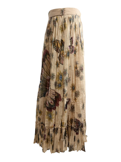 Valentino Maria Grazia Chiuri Pierpaolo Piccioli Resort 2015 pleated butterfly skirt
